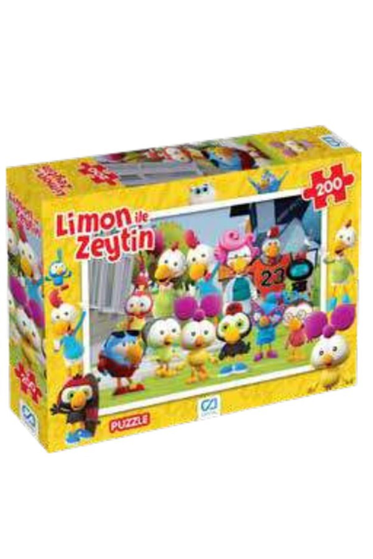 Destek Yayınları Limon İle Zeytin Puzzle 200