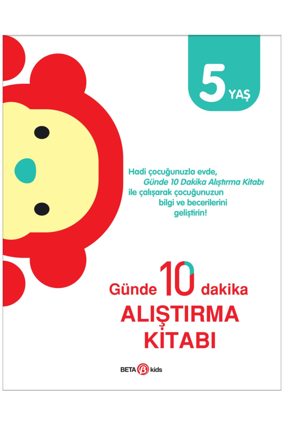 MR RZN STORE Günde 10 Dakika Alıştırma Kitabı 5 Yaş