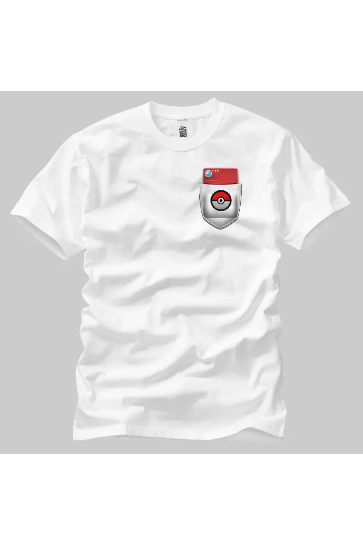 Built By Crazy Pokemon: Pocket Dex Unisex Tişört