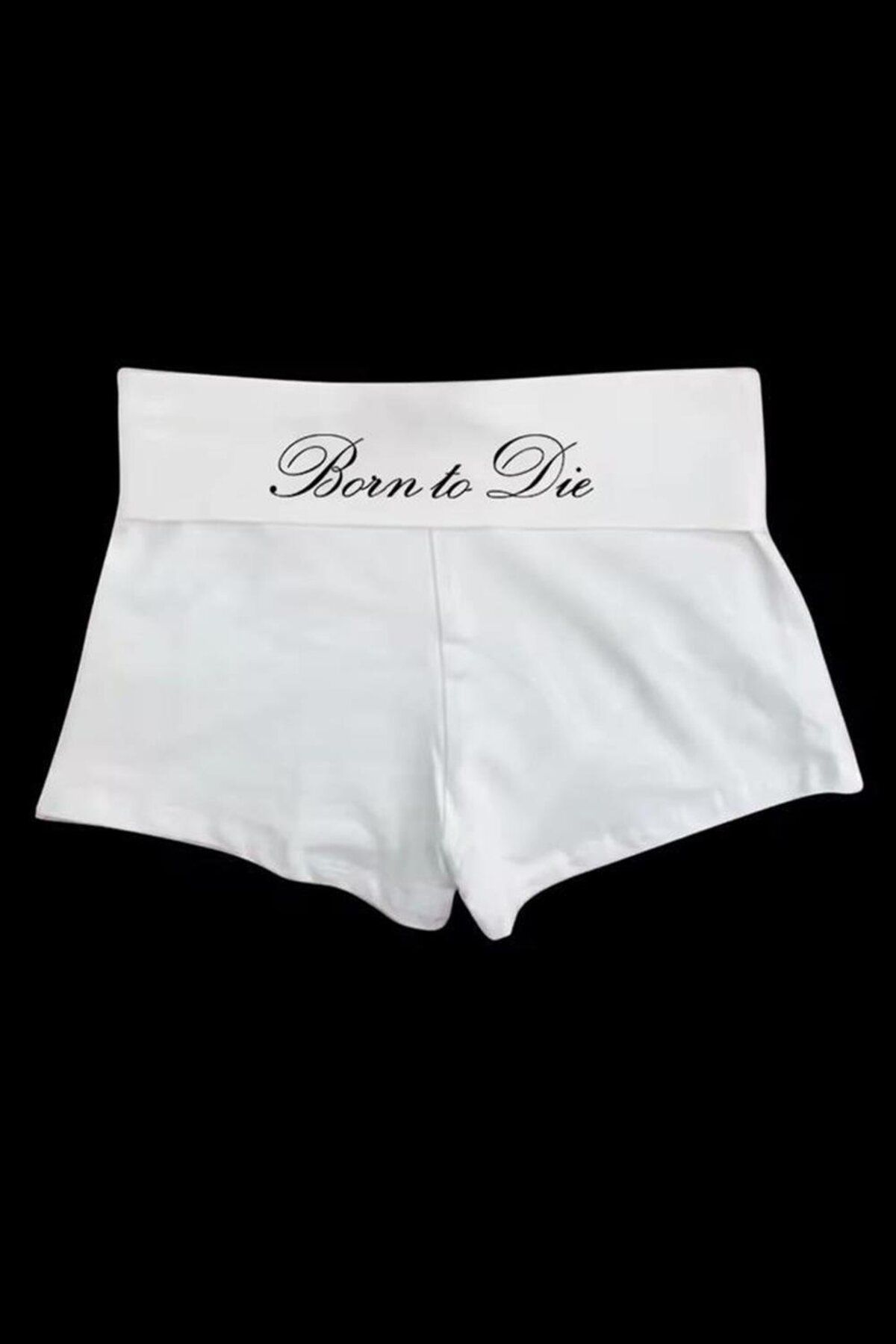 Karakedi Beyaz Lana Del Rey Born To Die Ev Şortu