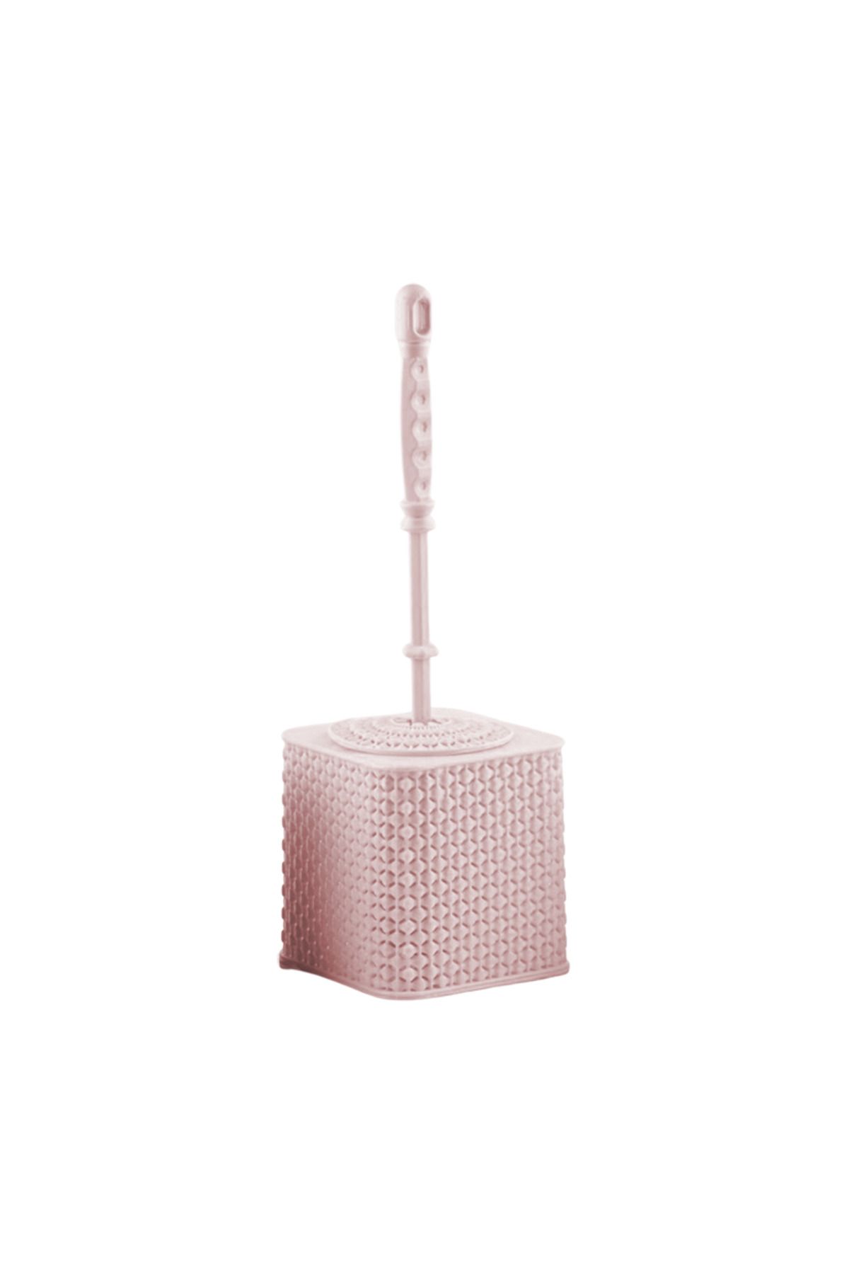 flores Perie Wc Cu Suport, Din Plastic, Y439, Roz - One Size