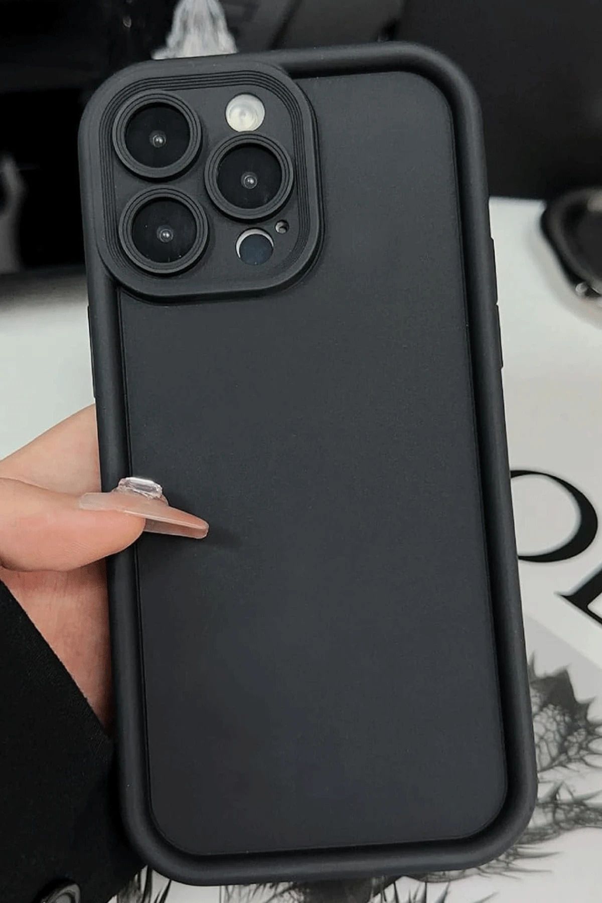 NewFace iPhone 11 Kılıf Viera Silikon - Kahverengi HNZRN