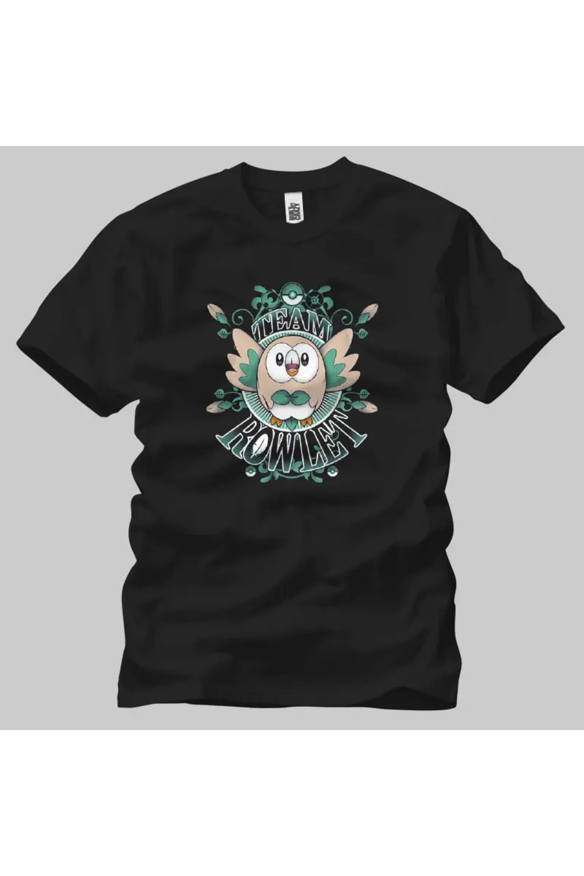 Built By Crazy Pokemon: Team Rowlet Unisex Tişört