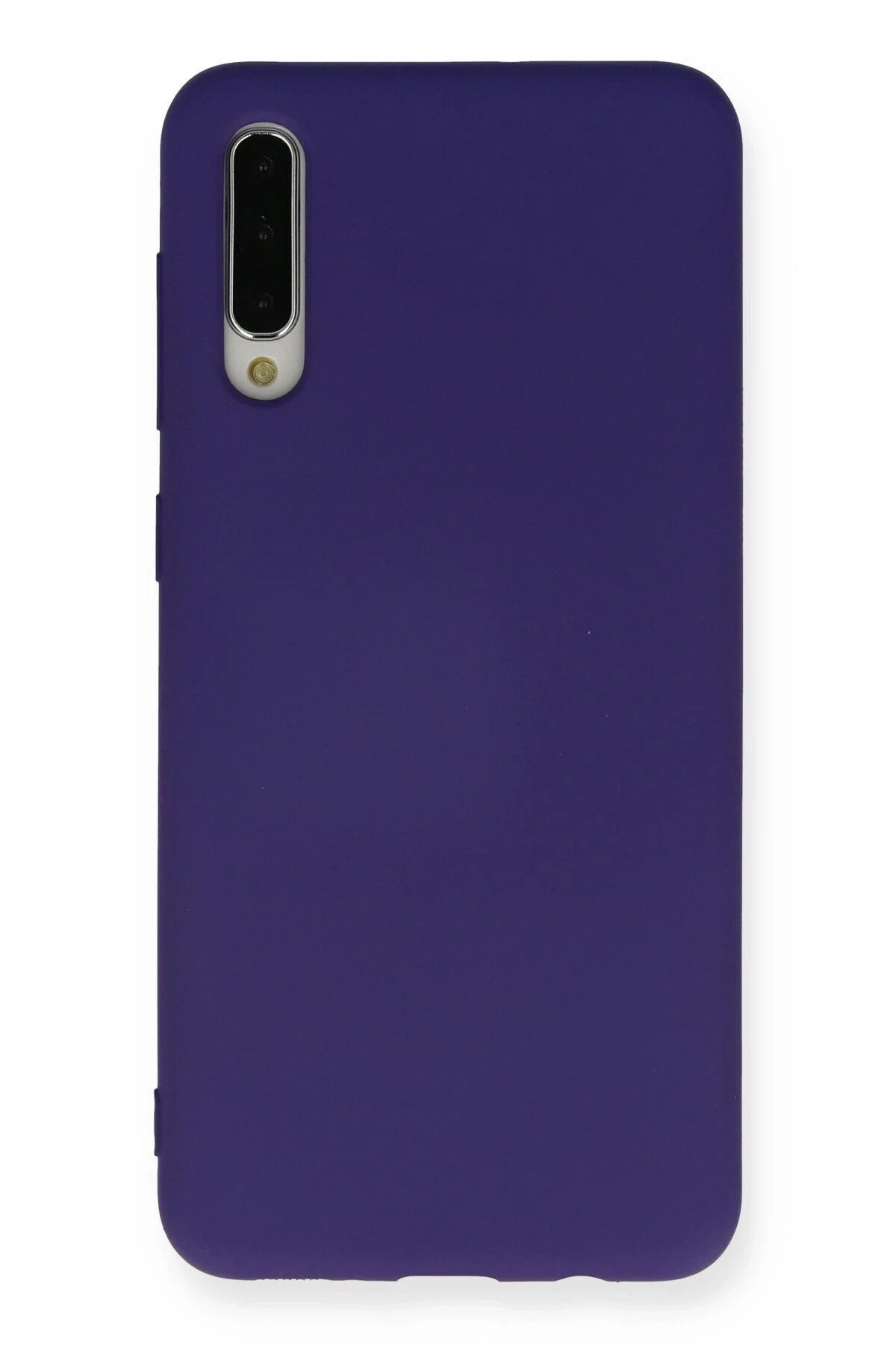 NewFace Galaxy A30S Uyumlu Kılıf Nano içi Kadife Silikon - Mor JOJUA