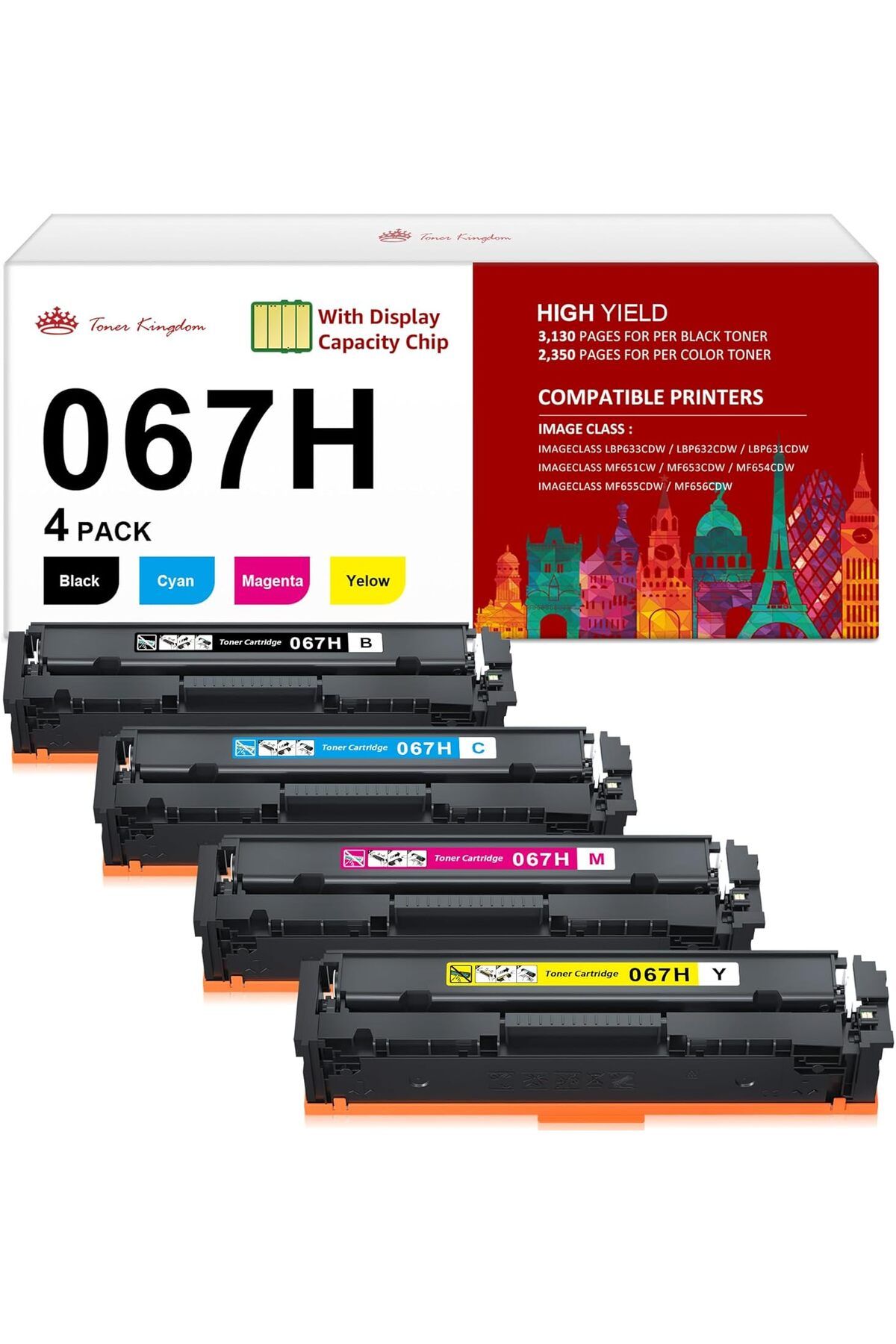 Canon *YA-DE TONER *MF656Cdw LBP632Cdw MF653Cdw MF654Cdw LBP633Cdw MF650C LBP630C Toner