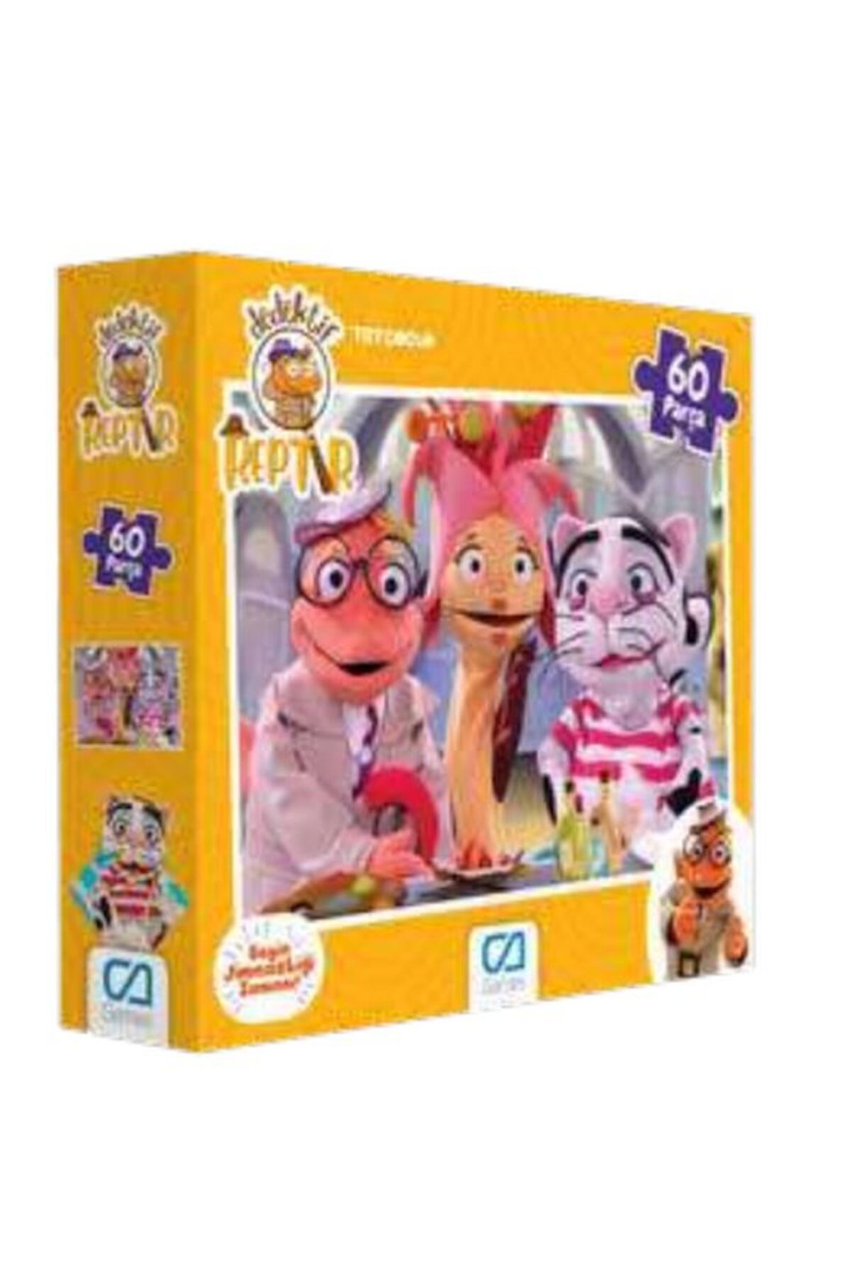 Destek Yayınları Dedektif Reptır Puzzle 60