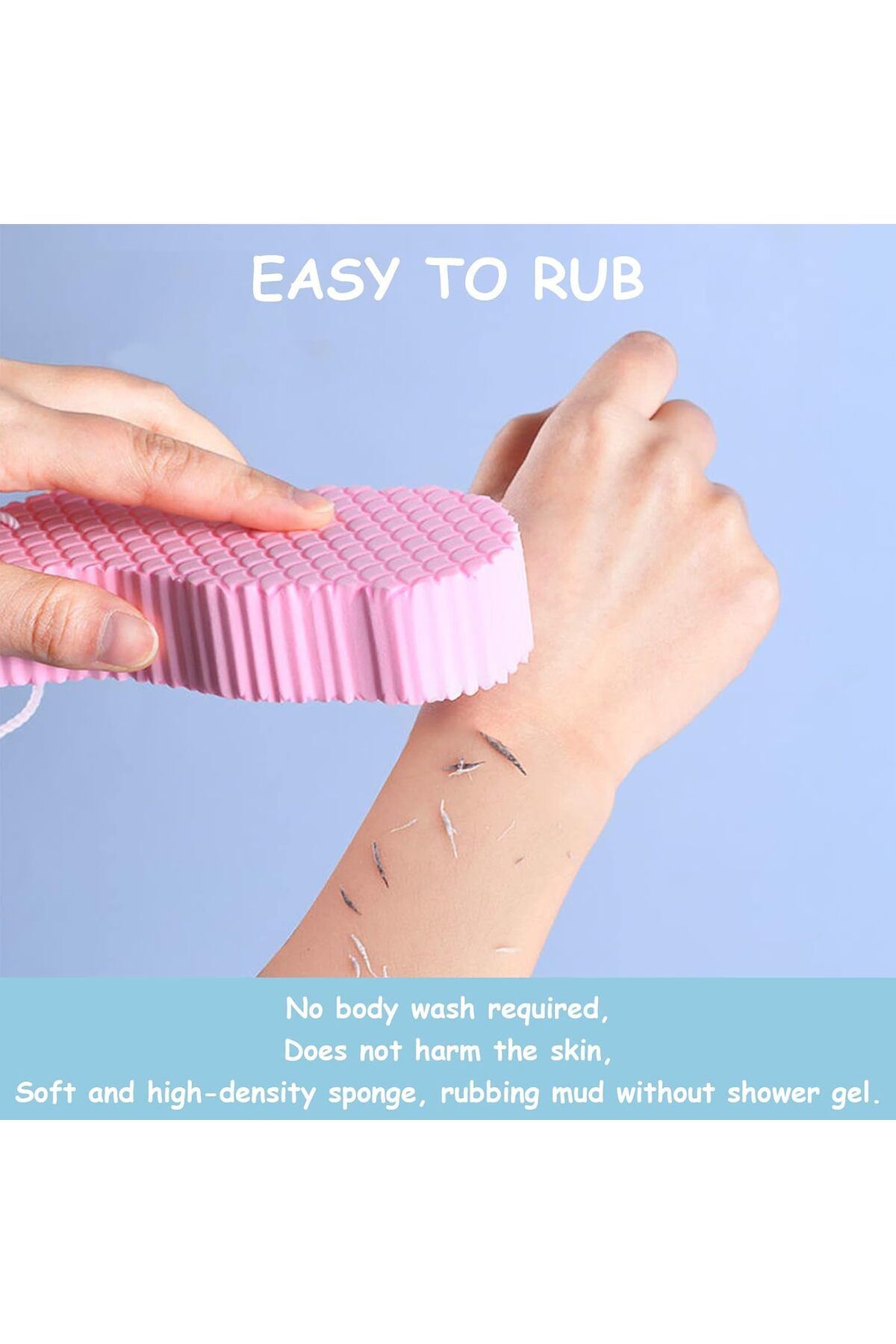 Baby Painless Ultra Yumuşak Bebek-Hamile-Hassas Ciltler İçin Banyo Süngerleri