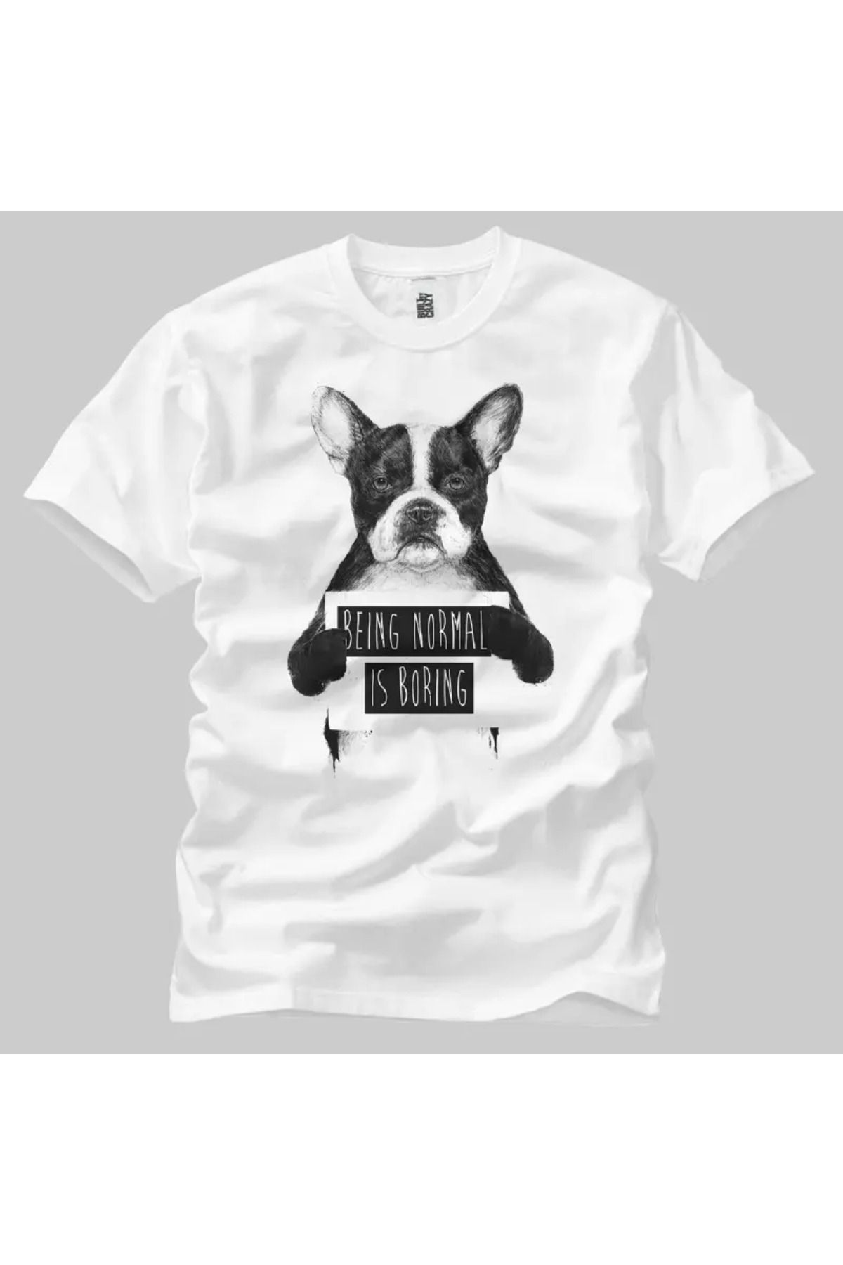 Built By Crazy Beign Normal Is Boring Unisex Tişört