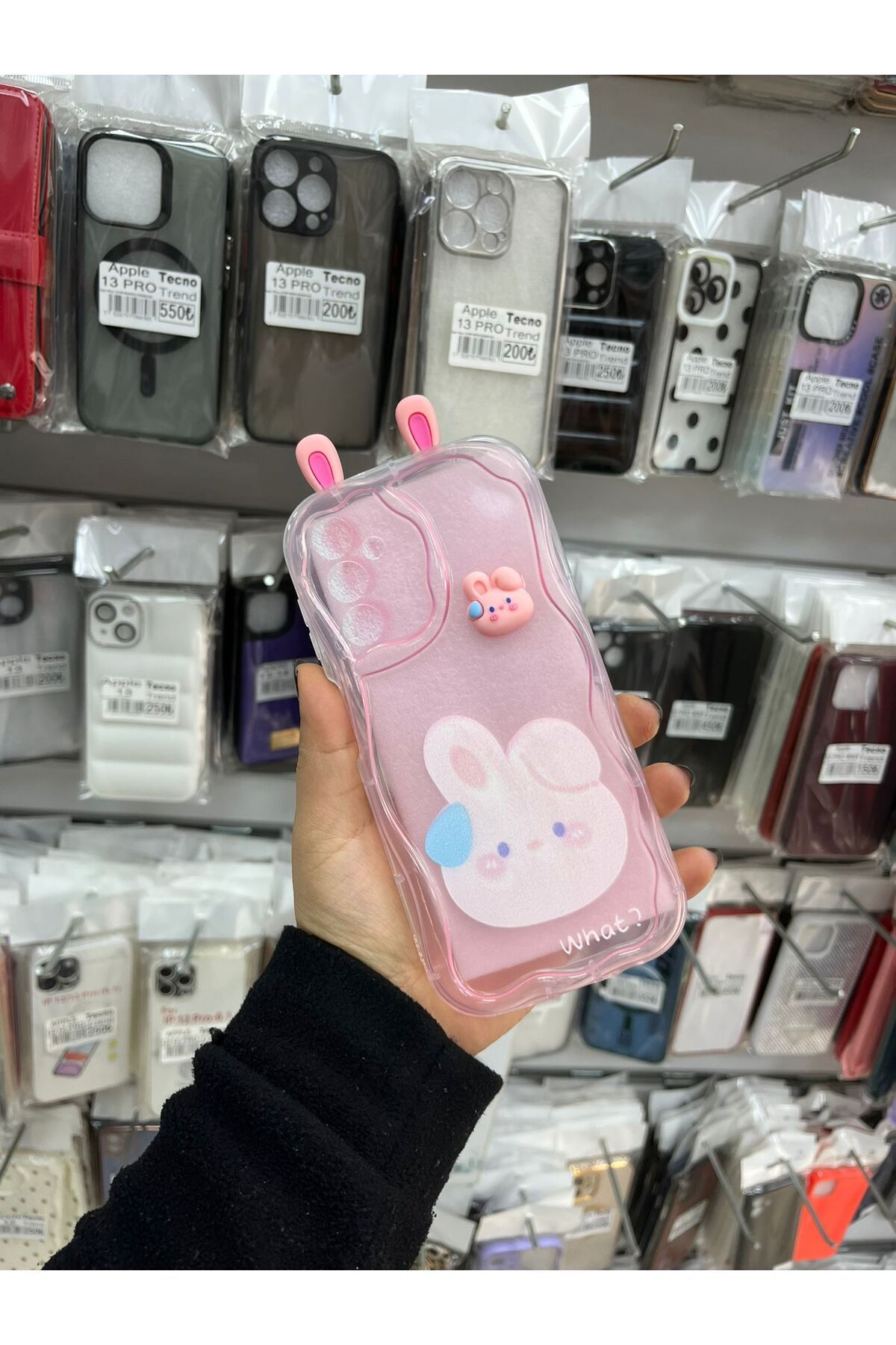 TECNOTREND Galaxy A24 4G 3D Desenli Kromi silikon kılıf