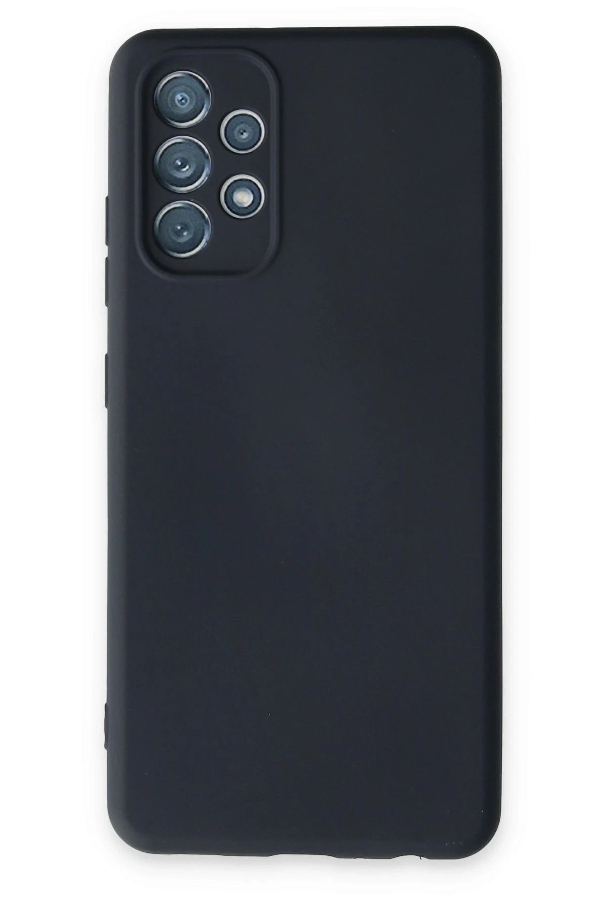 NewFace Samsung Galaxy A32 Kılıf Nano içi Kadife Silikon - Lacivert NRMSA
