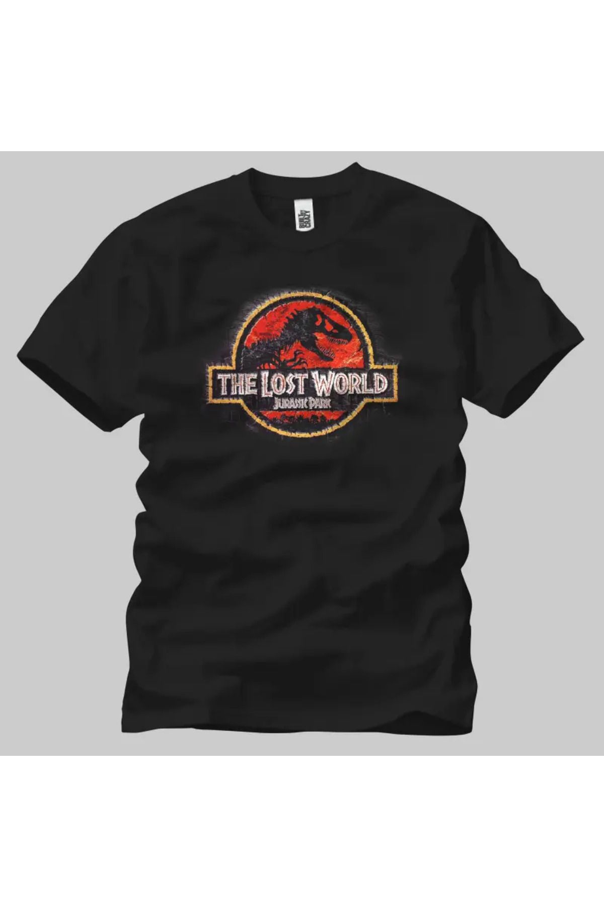 Built By Crazy Jurassic Park Lost World Logo Unisex Tişört