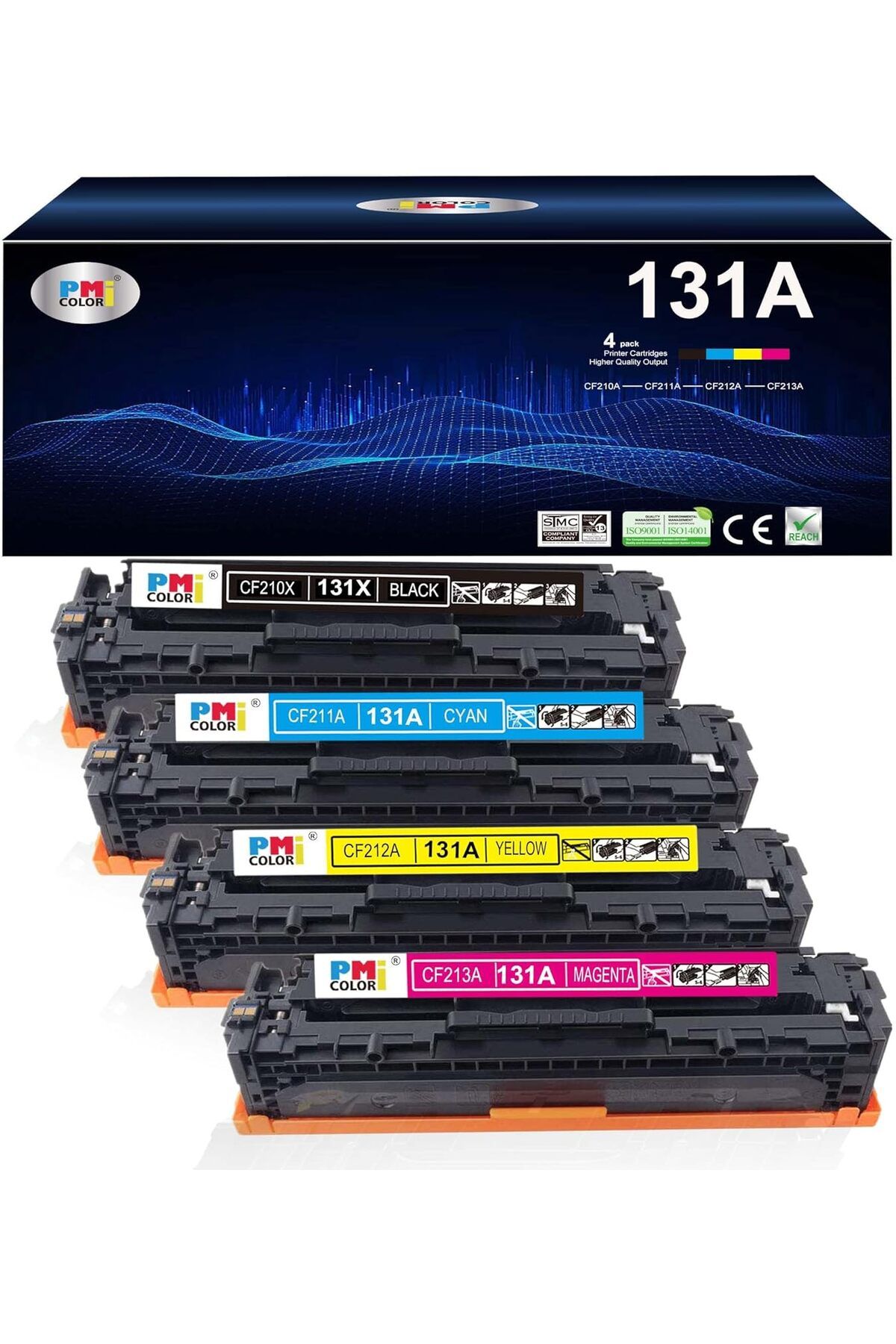 HP Laserjet 200 Color M251nw MFP M276nw M251n M276n Printer Ink CF210X CF211A CF212A CF213A