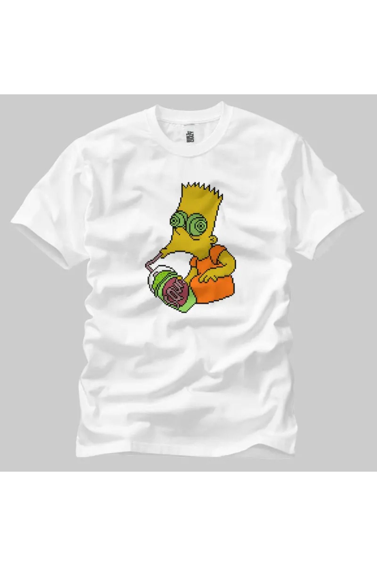 Built By Crazy Bart Pixel Unisex Tişört
