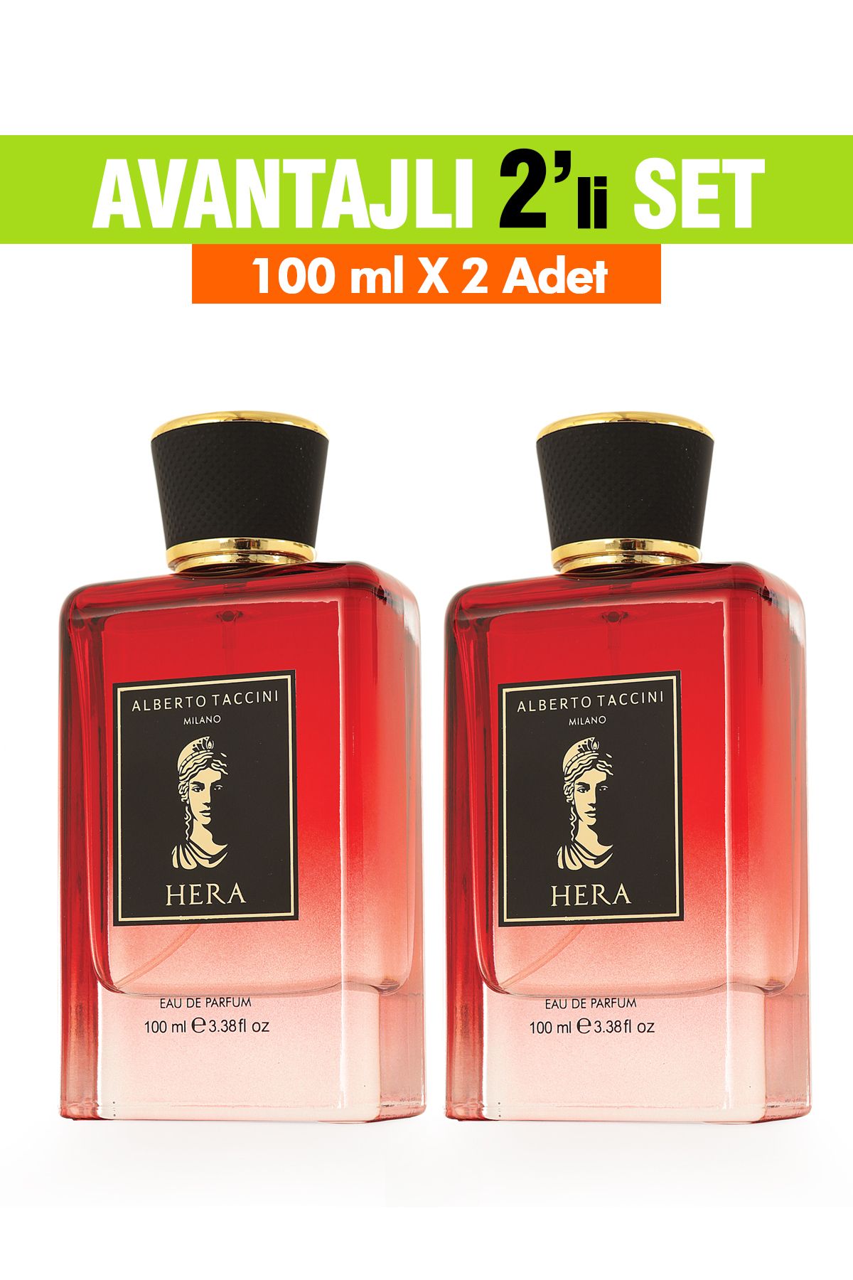 Alberto Taccini 2'Li Set Alberto Taccini HERA Kadın Parfümü - 100 ml