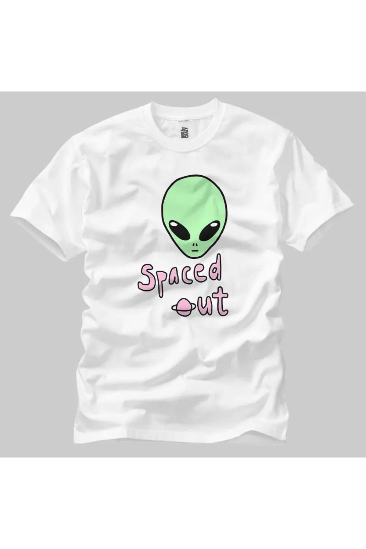 Built By Crazy Alien Spaced Out Unisex Tişört