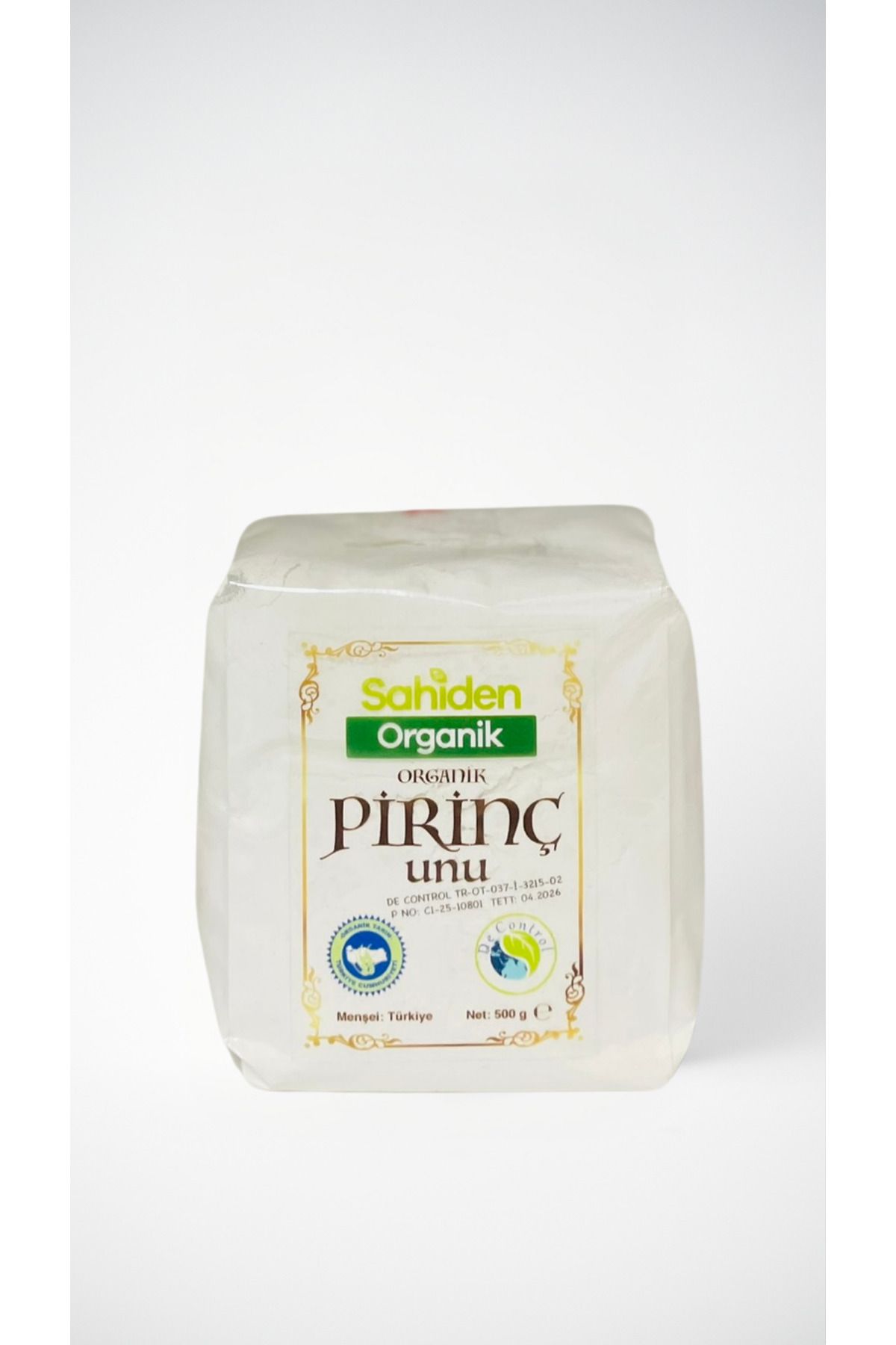 SAHİDEN ORGANİK ORGANİK PİRİNÇ UNU - 500 GR