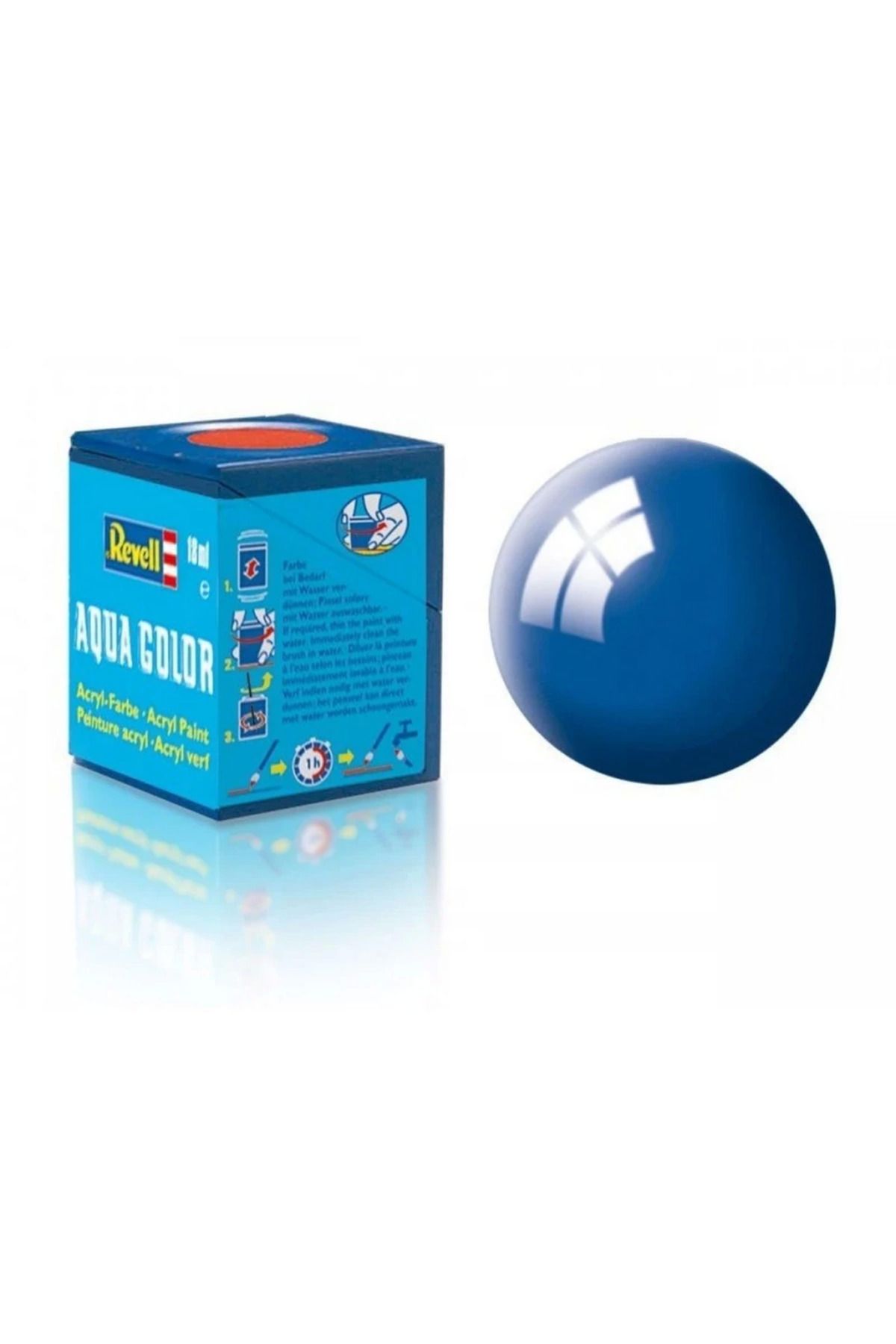 Skygo Aqua Color Blue - Gloss Boya - 18 ml