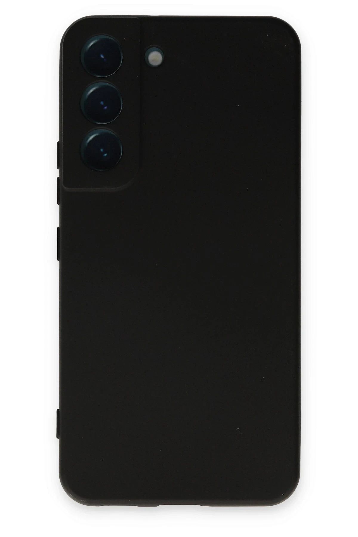 NewFace Galaxy S22 Uyumlu Kılıf Nano içi Kadife Silikon - Siyah HNZRN