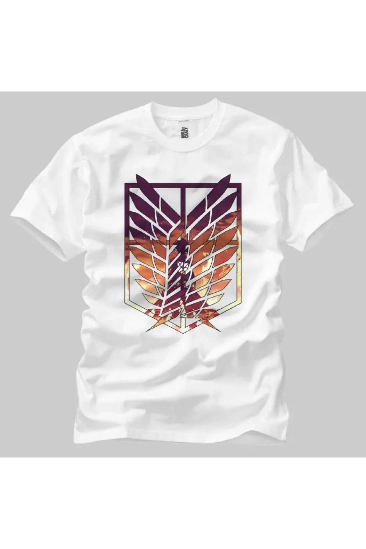Built By Crazy Attack On Titan: Wings Of Freedom Unisex Tişört