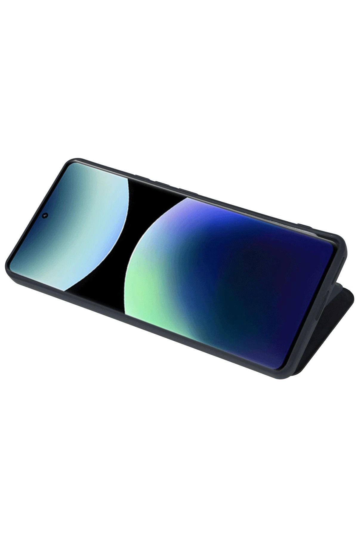 NewFace Xiaomi Redmi Note 14 Pro 4G Kılıf Flip Cover - Kırmızı FERRG