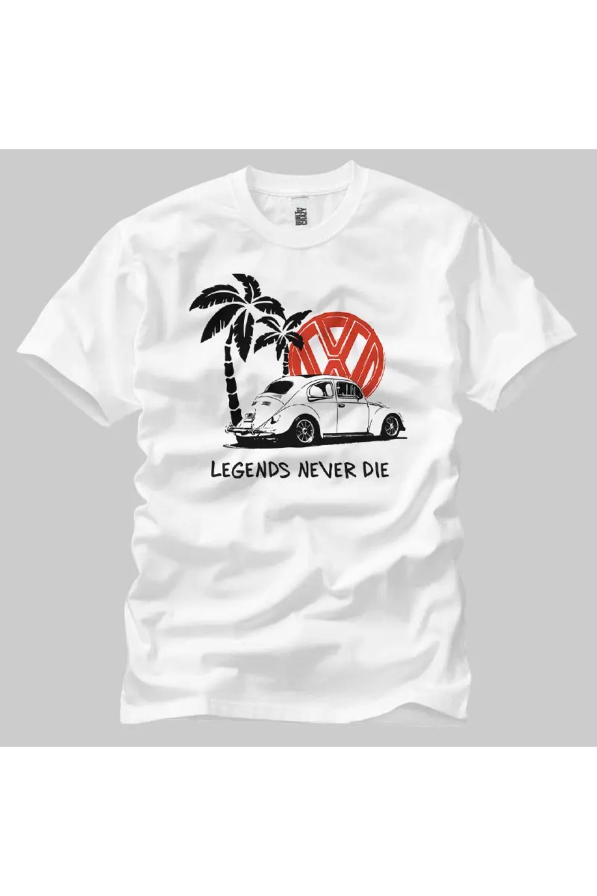 Built By Crazy Legends Never Die Unisex Tişört