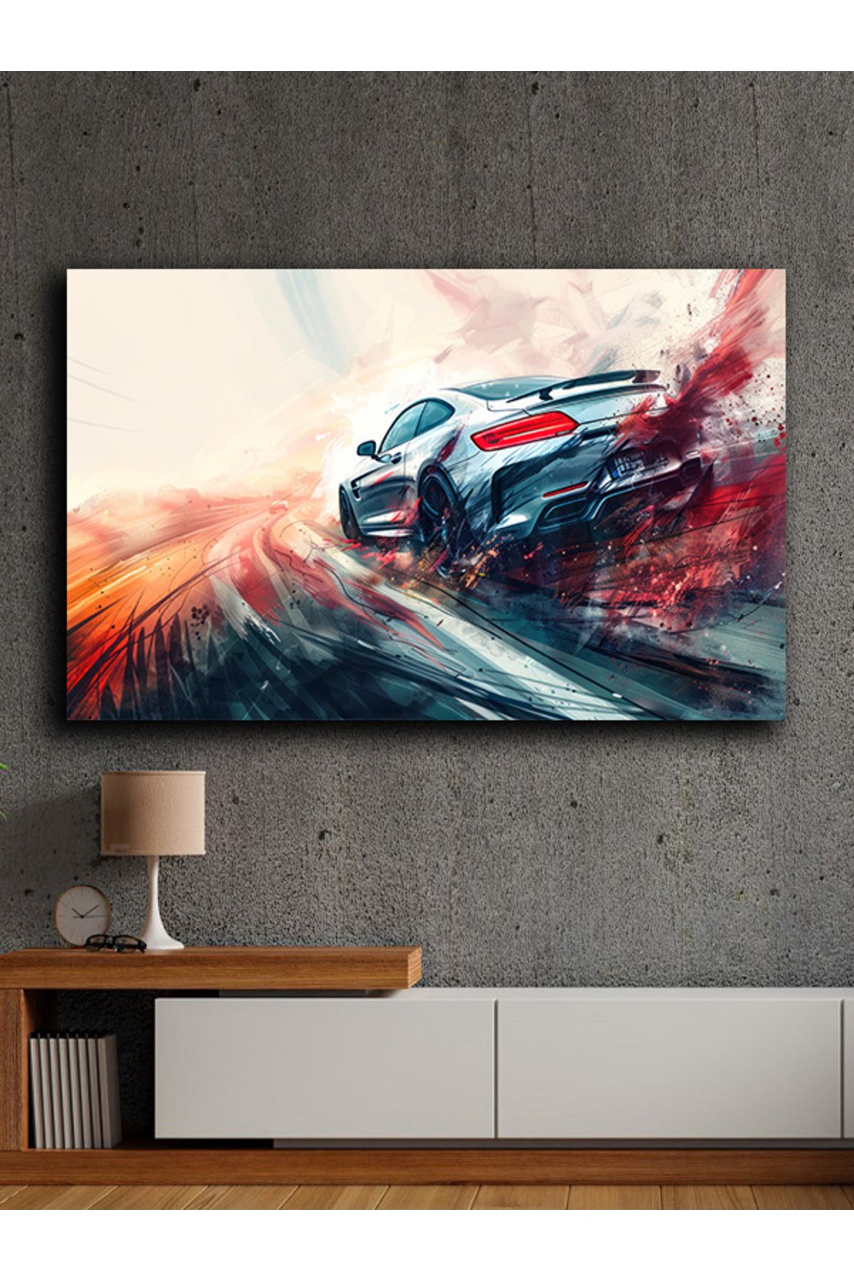 PRİME Concept Prime Concept soyut özel tasarım kanvas tablo 80x120