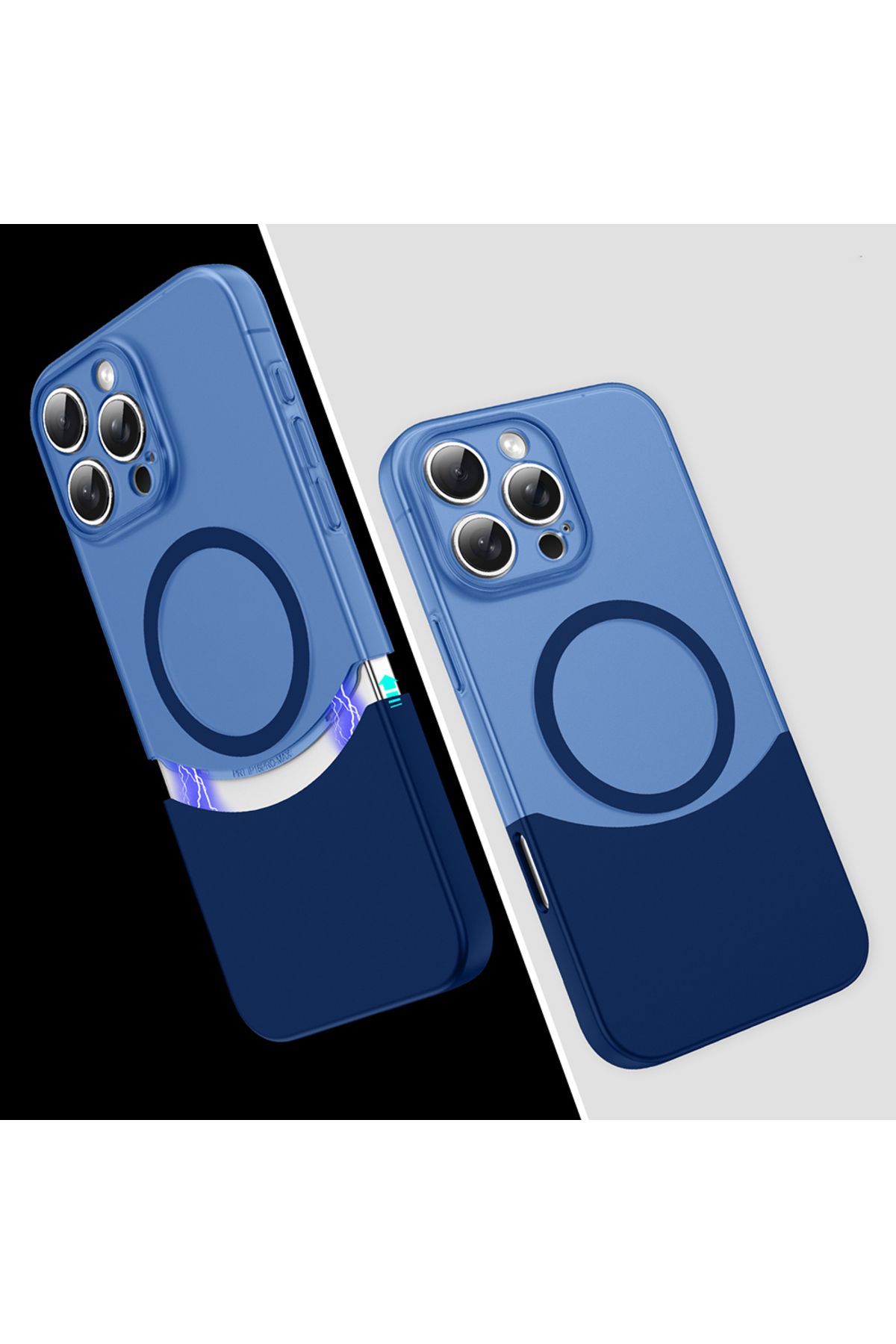 Nezih Case Apple iPhone 16 Pro Uyumlu Mıknatıslı Modern İnce Tasarım Kapak Kılıf
