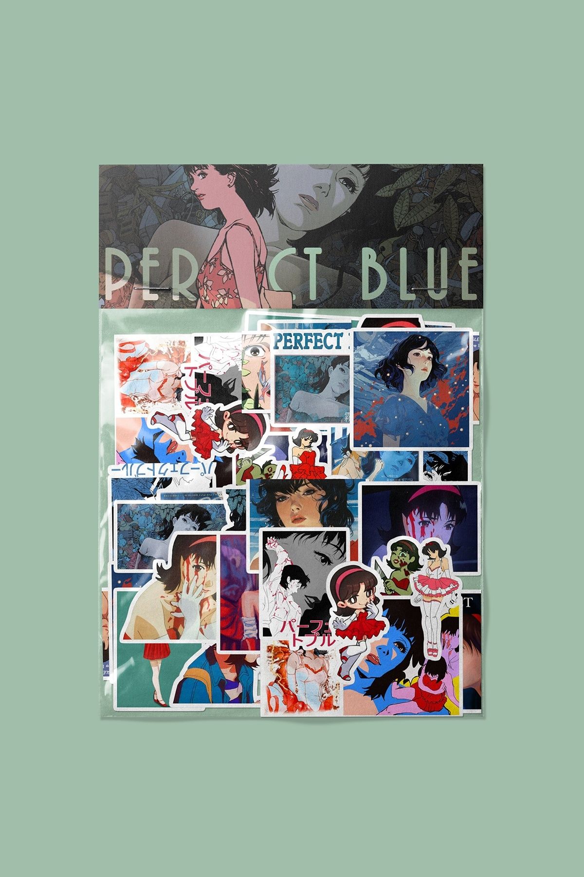 dadi ramba Perfect Blue Sticker paketi - Bullet Journal - Ajanda - Laptop Etiket Çıkartma