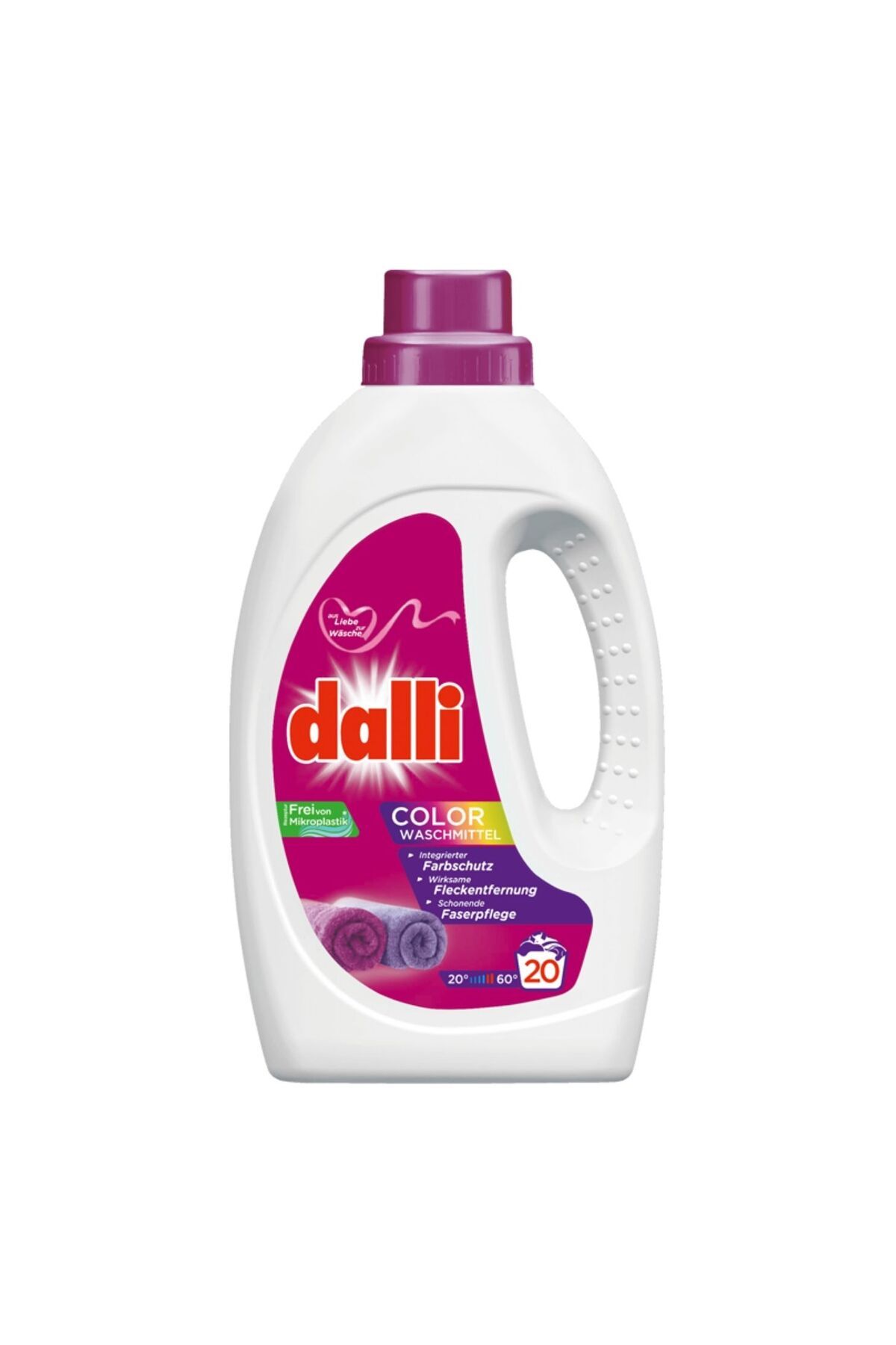 Dalli Renkli Çamaşırlar İçin Renk Koruma Özellikli Sıvı Çamaşır Deterjanı 1,1 Lt 20 Yıkama