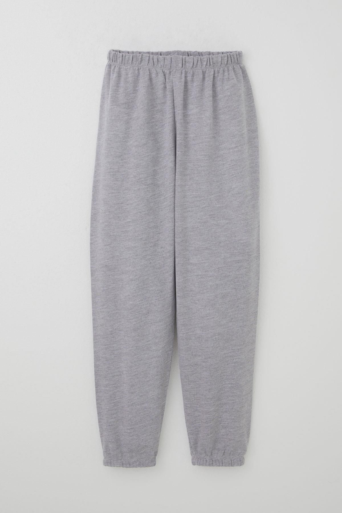 Breeze-Boy's Pajama Set with Bias Stripe Pattern, 4-8 Years, Light Gray 3