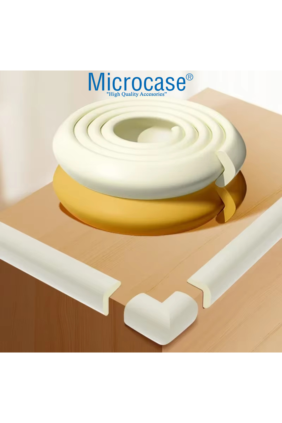 Microcase Sarmal Sünger Bebek ve Çocuk Köşe Kenar Koruyucu Kesilebilir 200 cm - AL5236 fotoğrafı 4 (önizleme)