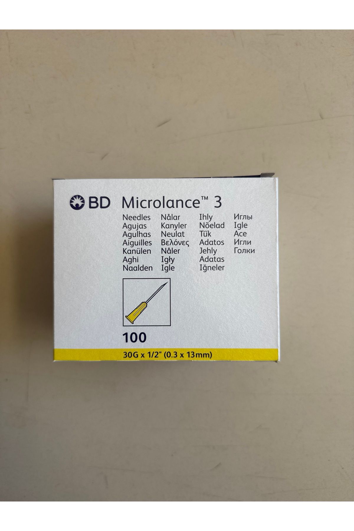 Bd Mıcrolance Mezoterapi Iğnesi 30g 0,3 X 13mm