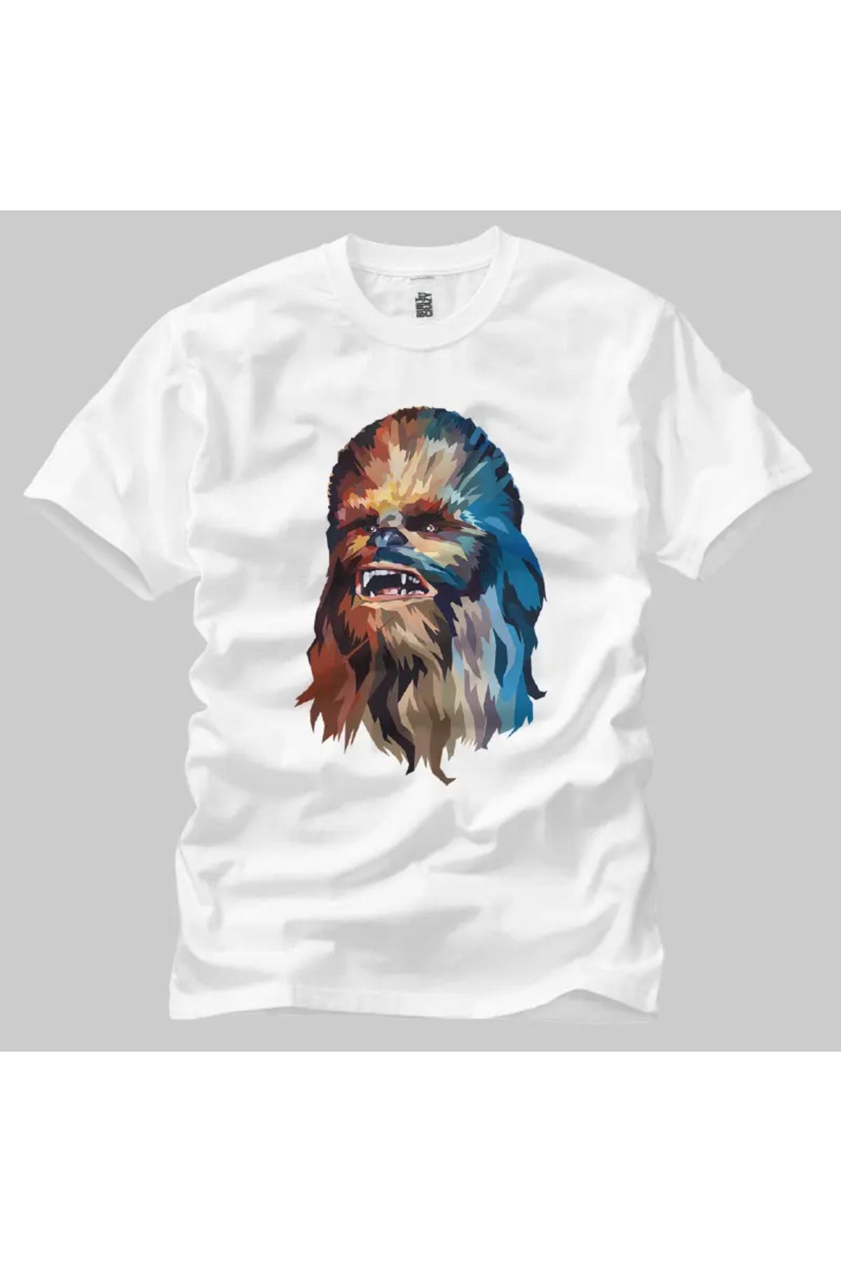 Built By Crazy Star Wars: Polygon Chewy Unisex Tişört