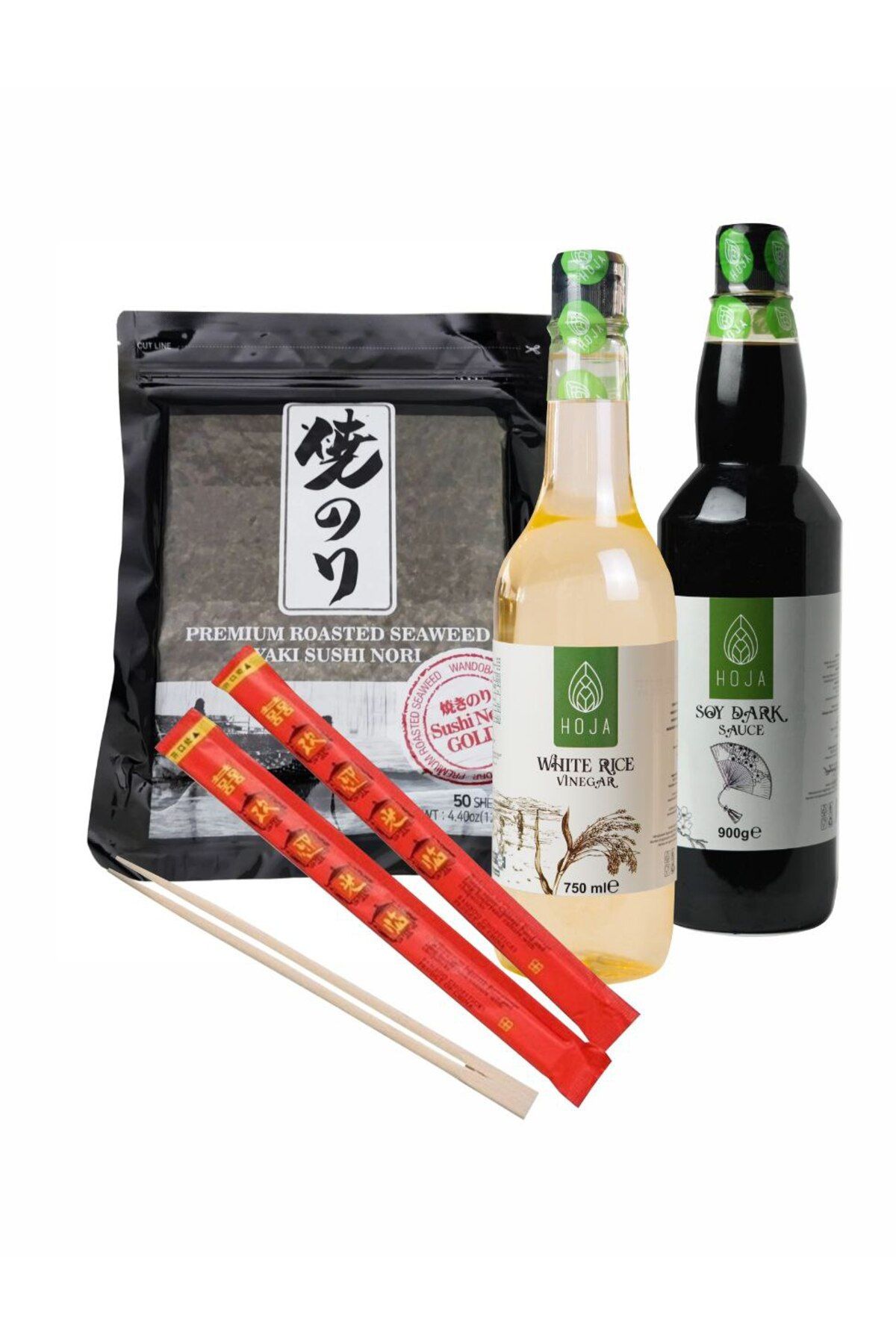 Wandobada # Yaki Sushi Nori,white Rice Vinegar(PİRİNÇ SİRKESİ),soy Dark Sauce