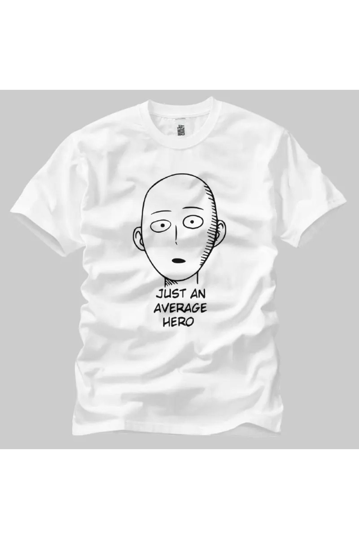 Built By Crazy One Punch Man: Average Hero Unisex Tişört