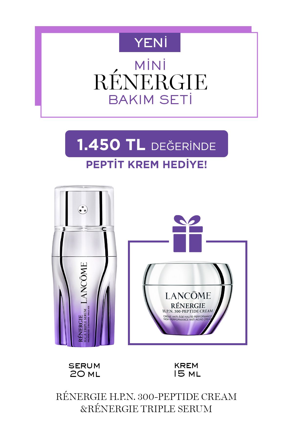 Mini Rénergie Bakım Seti 7829999999219