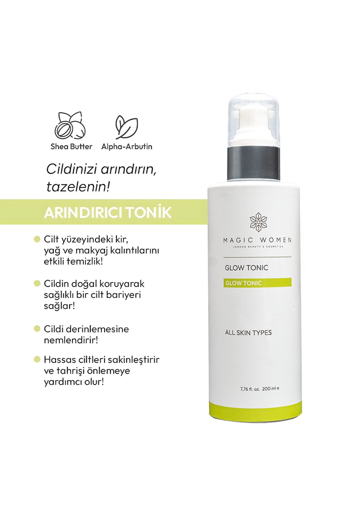 MAGİC WOMEN MAGIC WOMEN Glow Tonic | Canlandırıcı Tonik 200ml