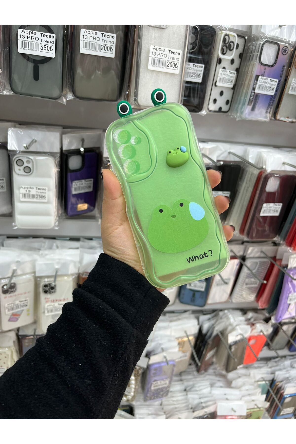 TECNOTREND Galaxy A14 3D Desenli Kromi silikon kılıf