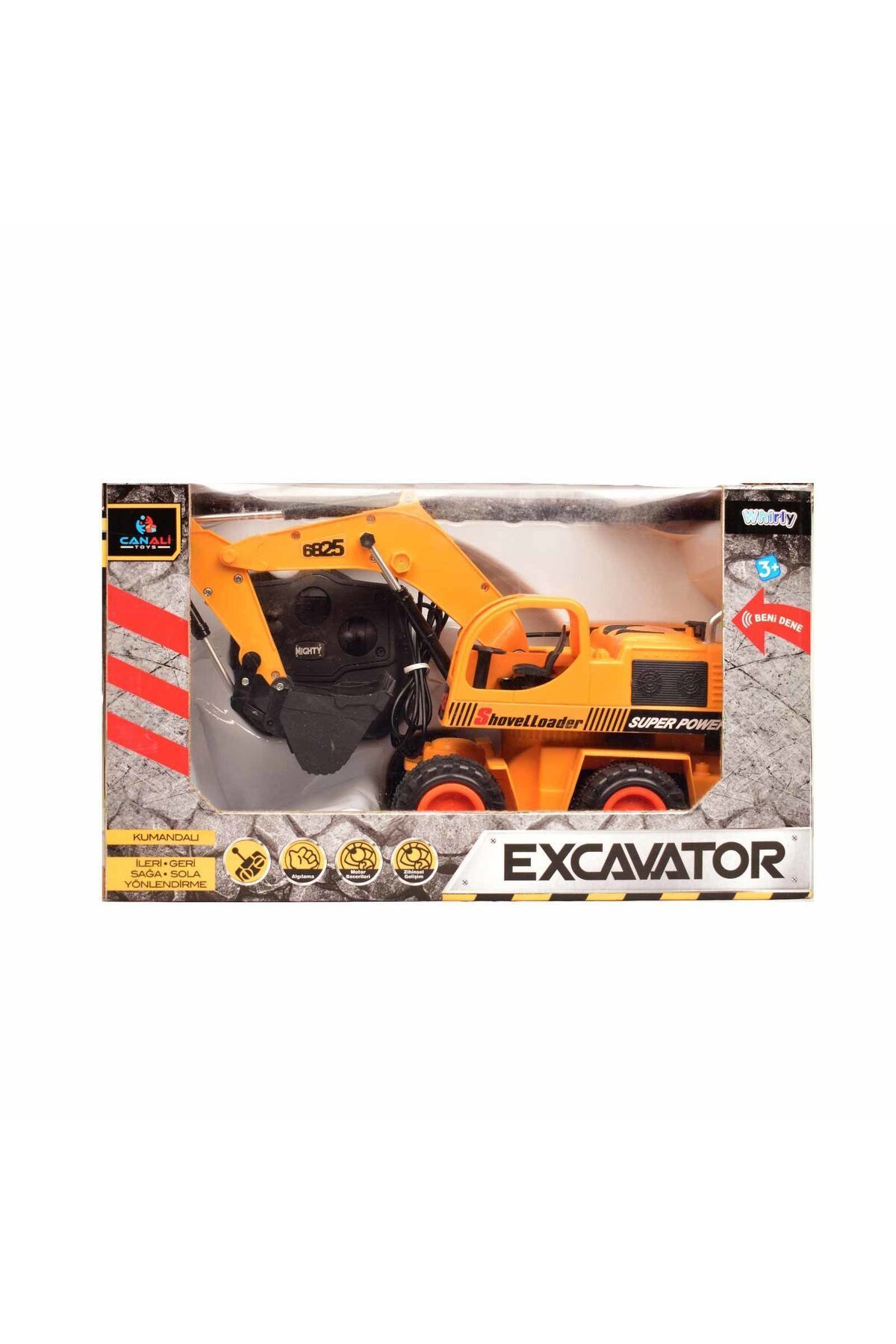 Can Ali Toys CNL-6825 Kablo Kumandalı Kepçe