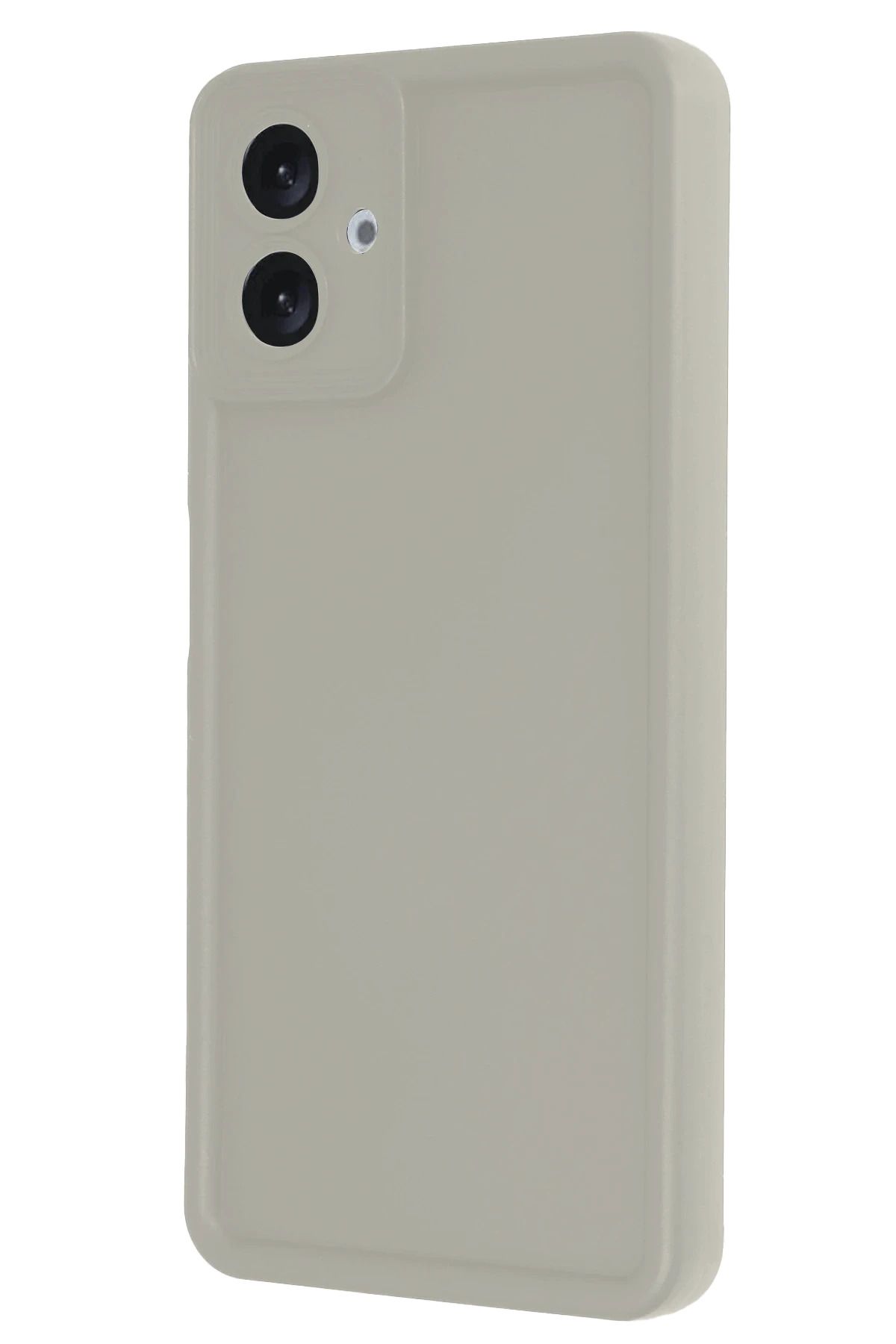 NewFace Samsung Galaxy A06 Kılıf Viera Silikon - Krem YKTSN