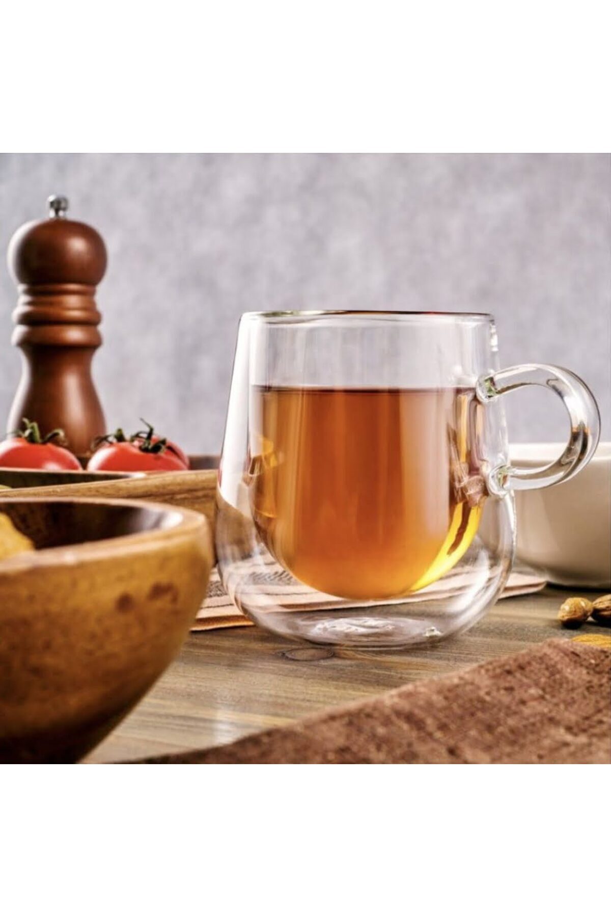 Quasar & Co.-2-cup teapot set, Quasar & Co.®, with infuser, lid and 2 double-walled mugs, 650 ml/2x250 ml 4