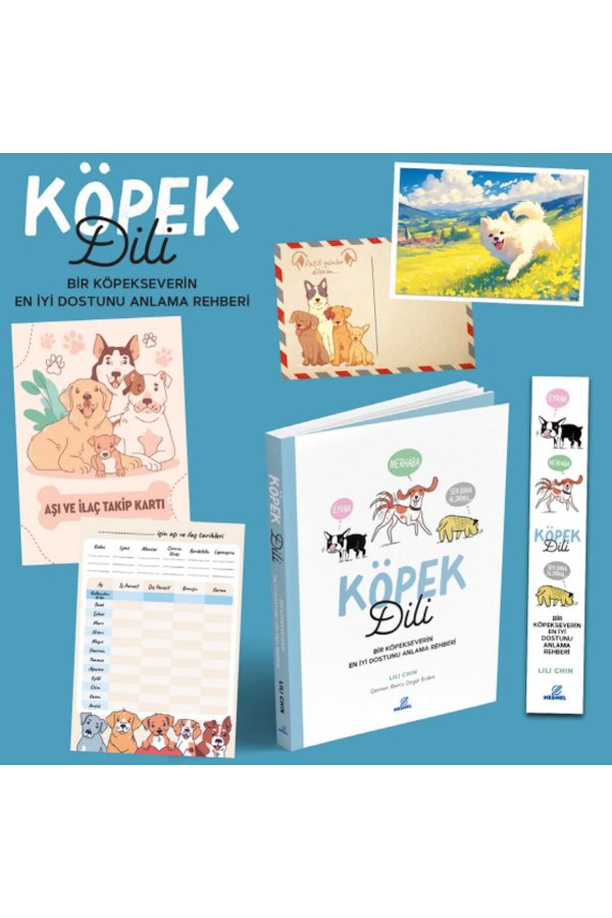 nesnel yayınlar Köpek Dili - Bir Köpekseverin En İyi Dostunu Anlama Rehberi