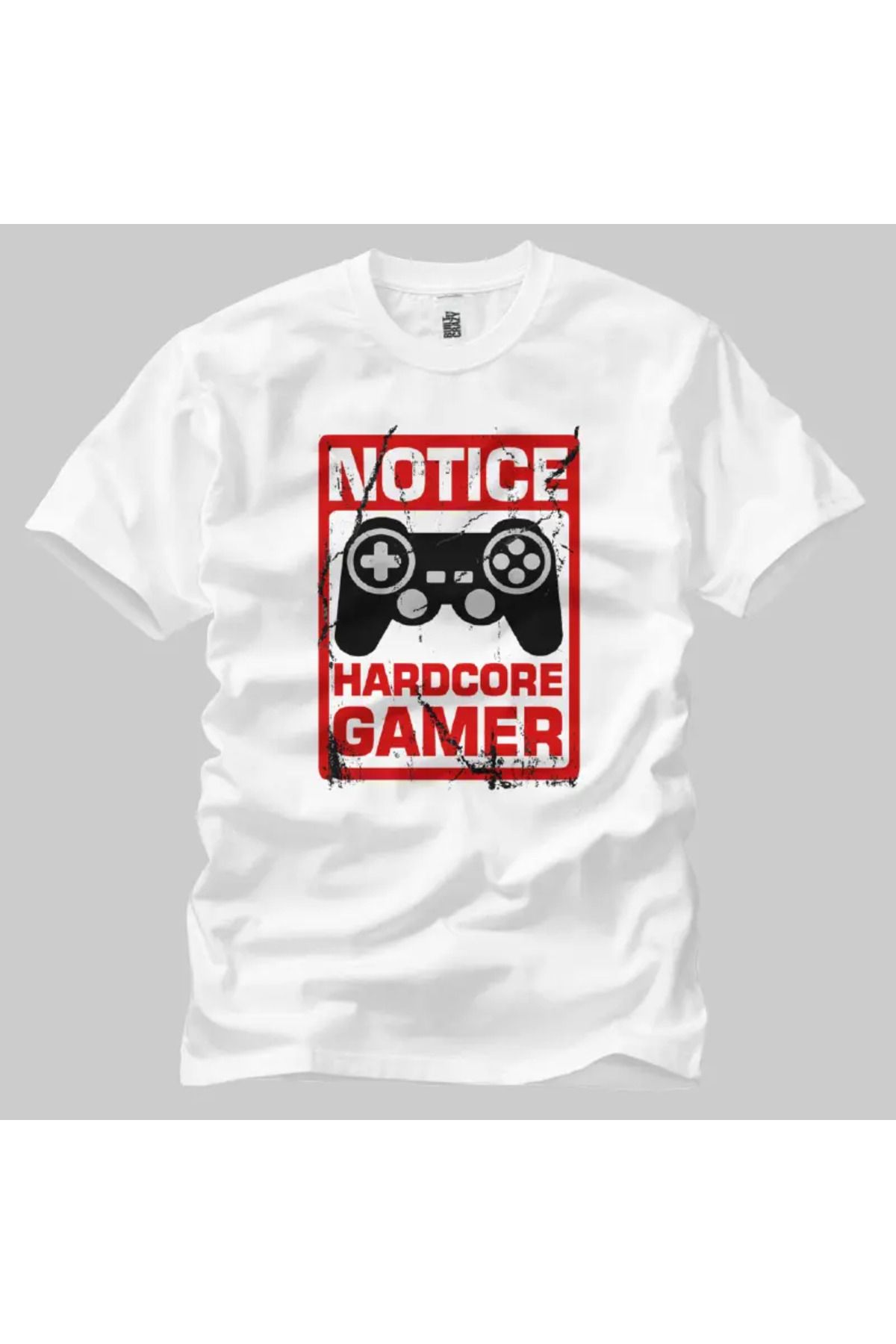 Built By Crazy Hardcore Gamer Unisex Tişört