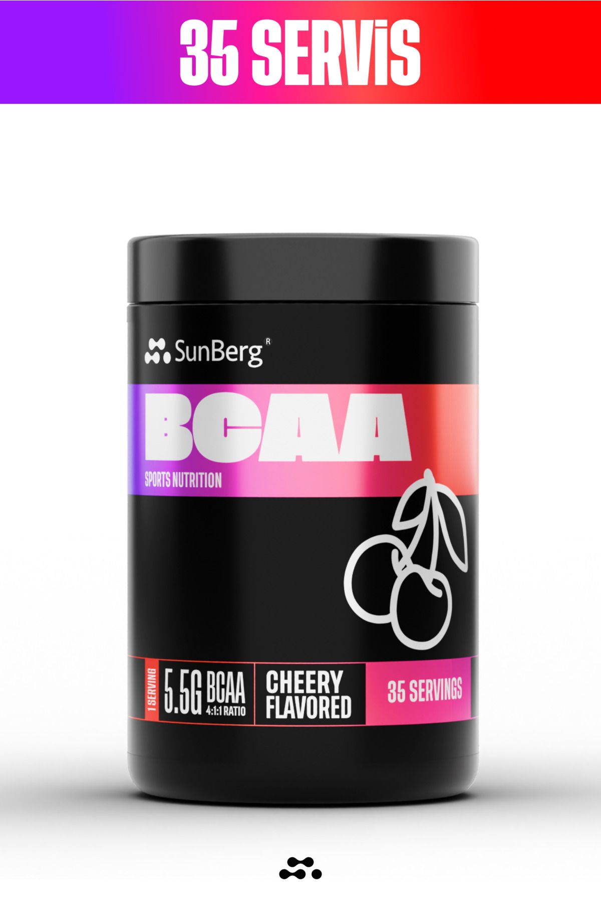 SunBerg BCAA I Vişne 300 G - 35 Servis