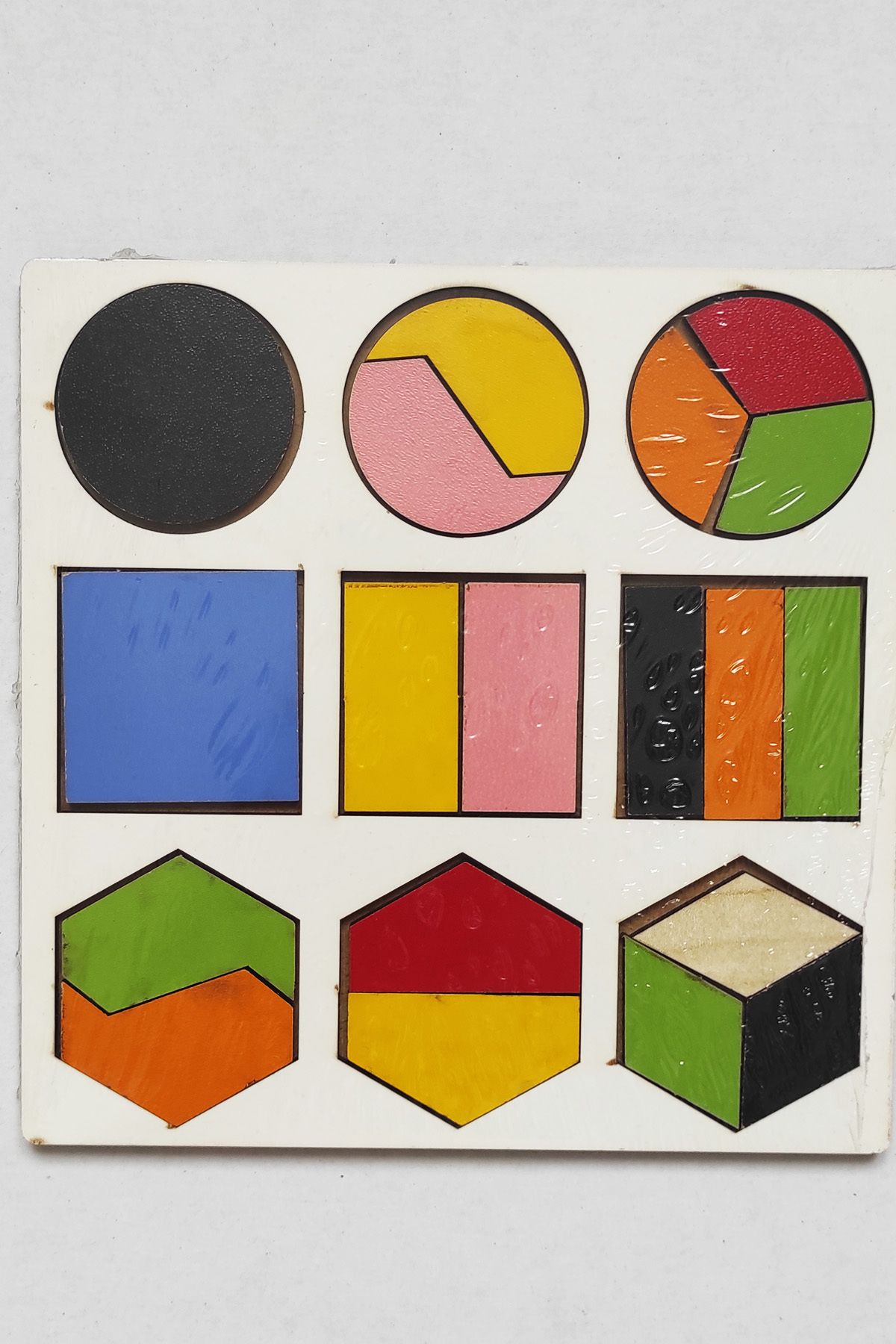 dudu kids Ahşap Eğitici Oyuncak Geometrik Şekiller Bultak