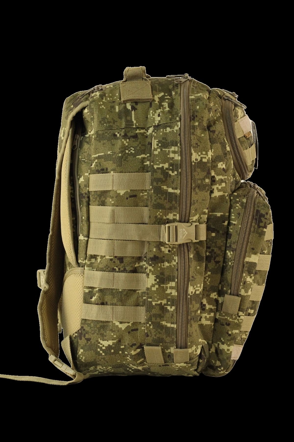 Astüm Askeri Malzeme 55 Litre Pixel Kamuflaj Tactical Sırt Çantası
