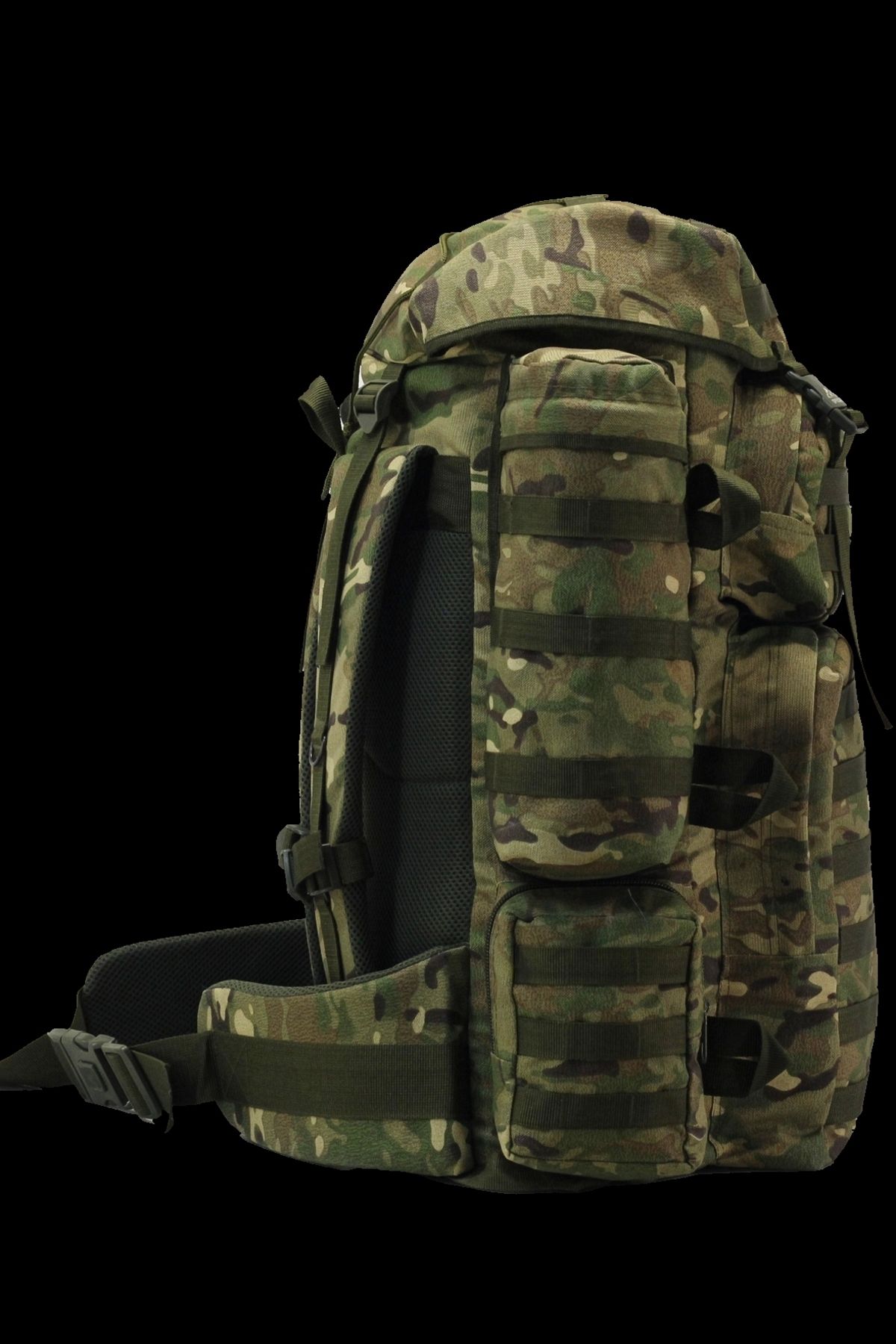 Astüm Askeri Malzeme Hunter Operasyon Dağcı Çantası Cordura Kumaş 120 Litre Multicam