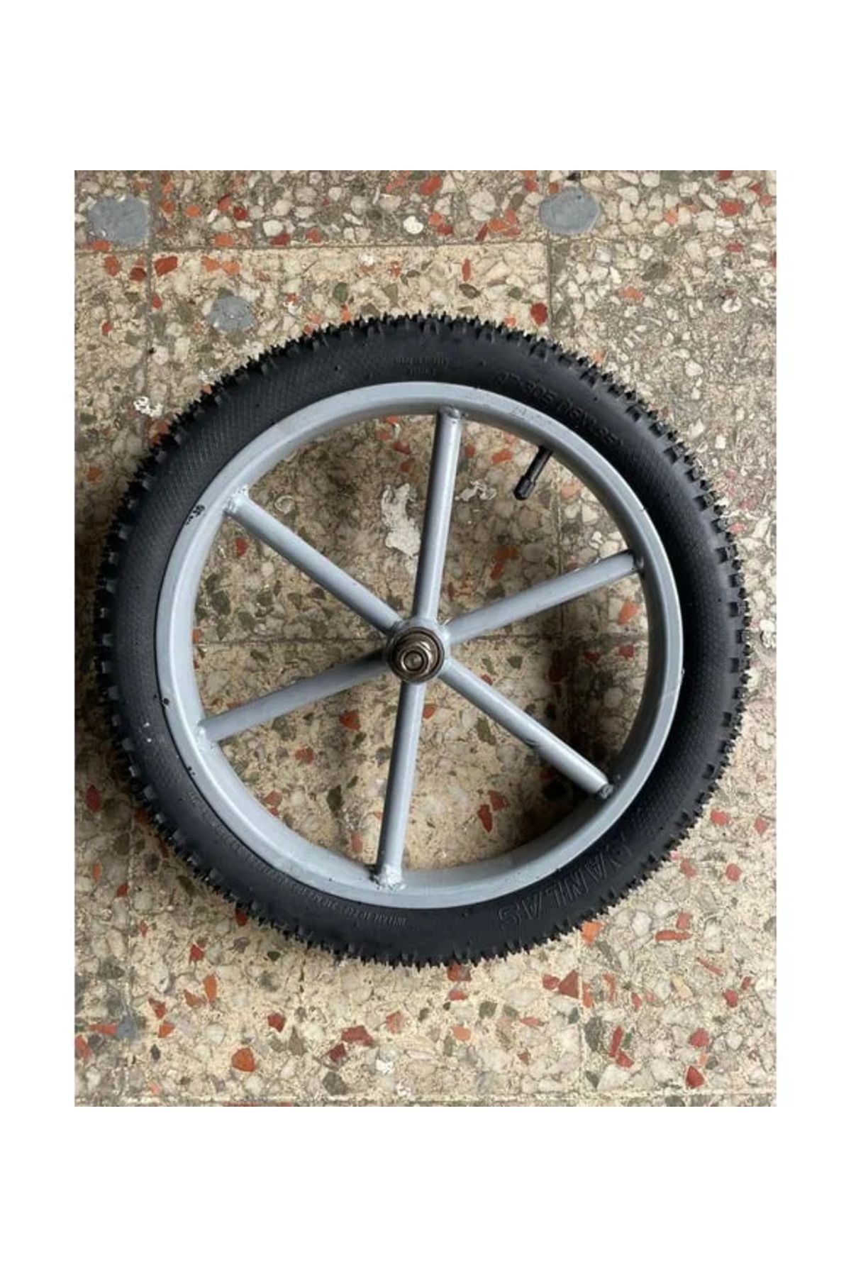 ETC Seyyar Tezgah / Araba Tekerleği 40 Cm - Borulu Jant (jant Boyu:30 Cm) - ETC8774-1942