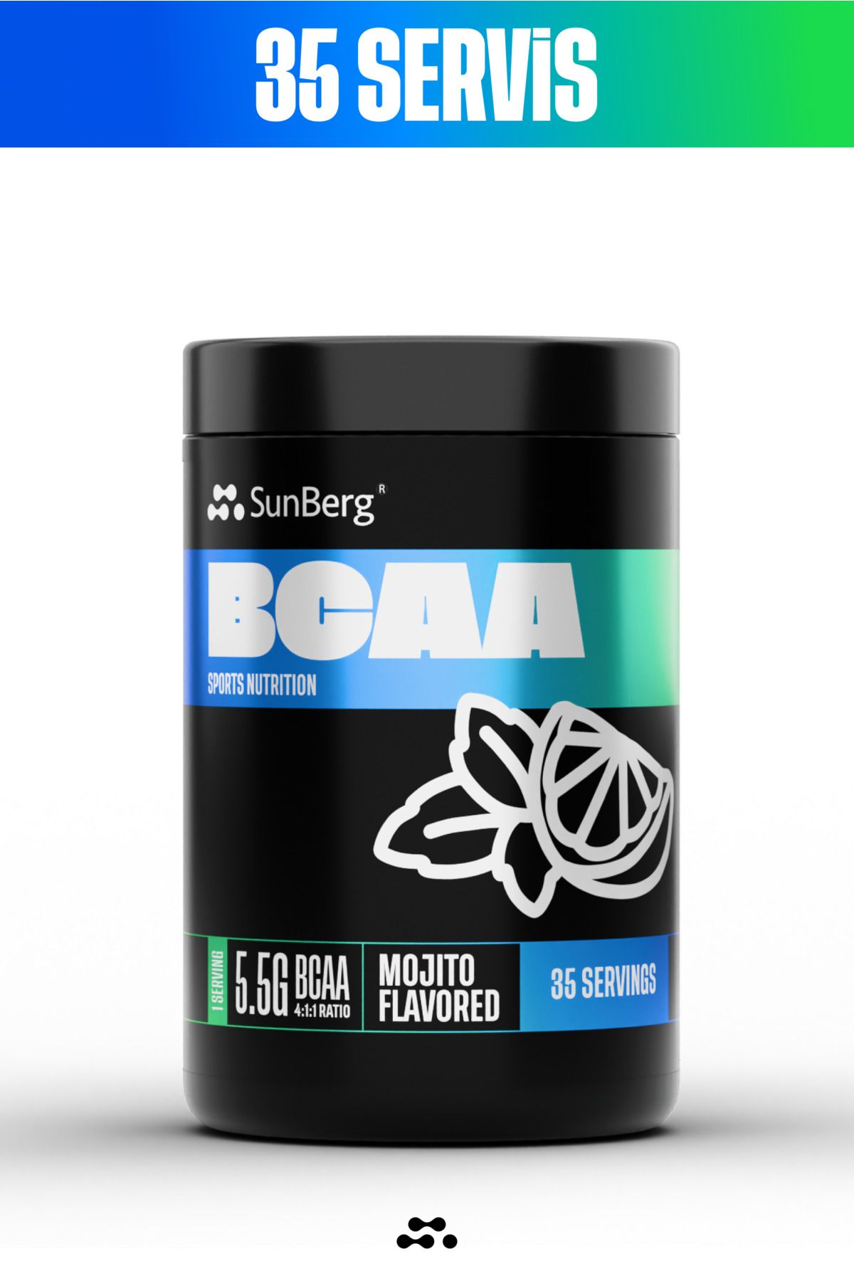 SunBerg BCAA I Mojito 300 G - 35 Servis