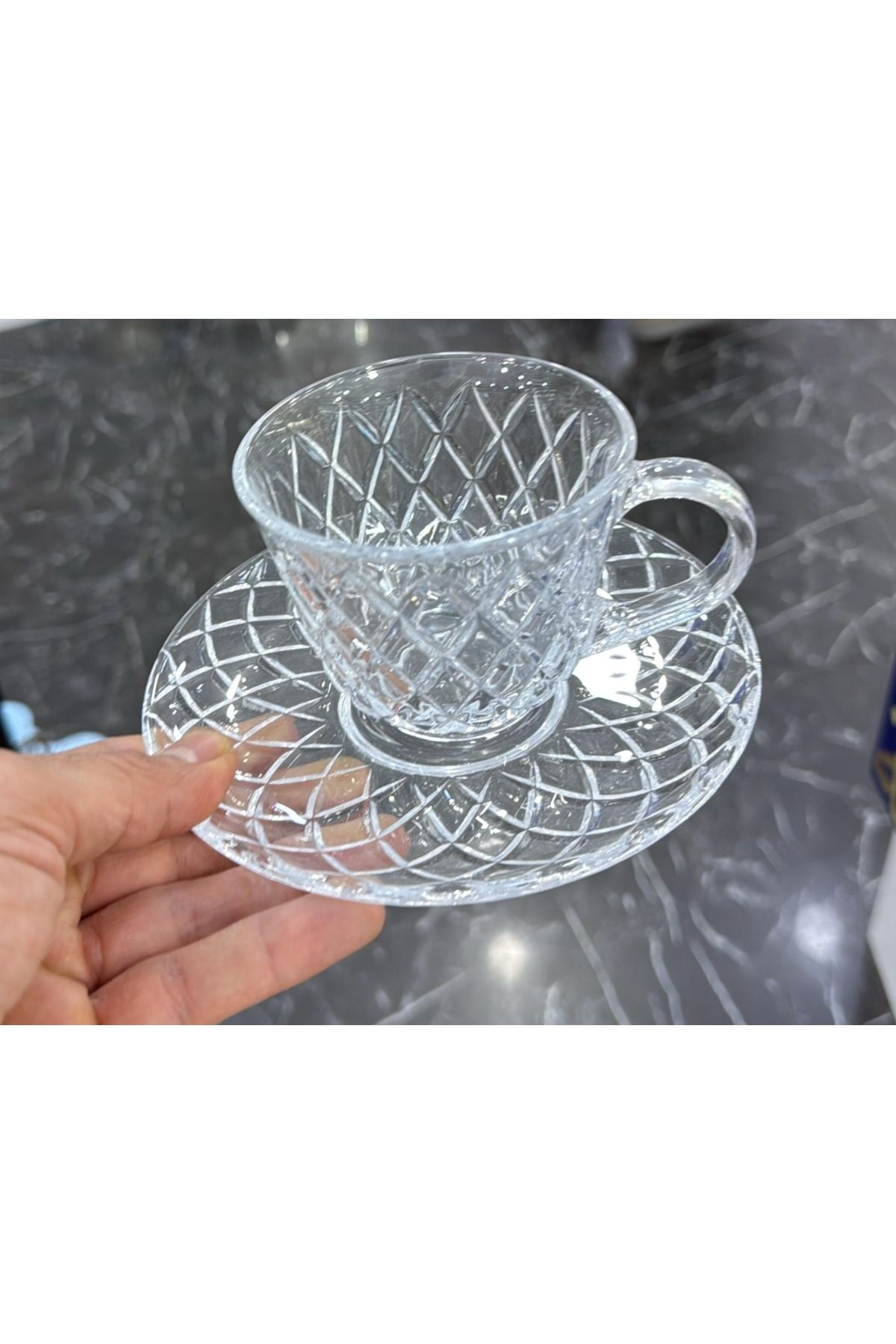Tercih Home 12 Parça Çay Fincanı ve Kahve Fincan Seti 240 cc